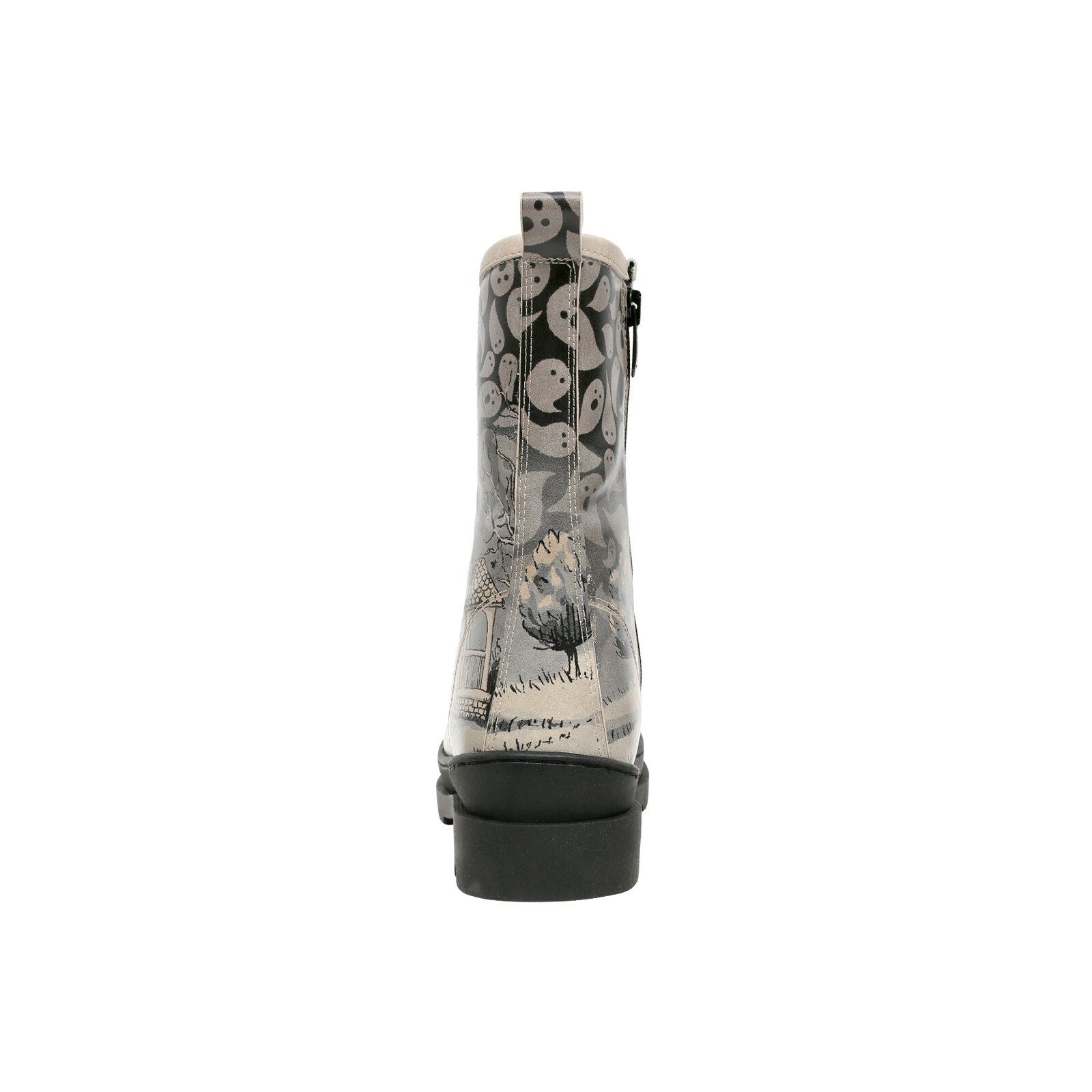 DOGO Gisele Schnürstiefel Boots Spooky Town Damen Stiefeletten Stiefelette Handgefertigt
