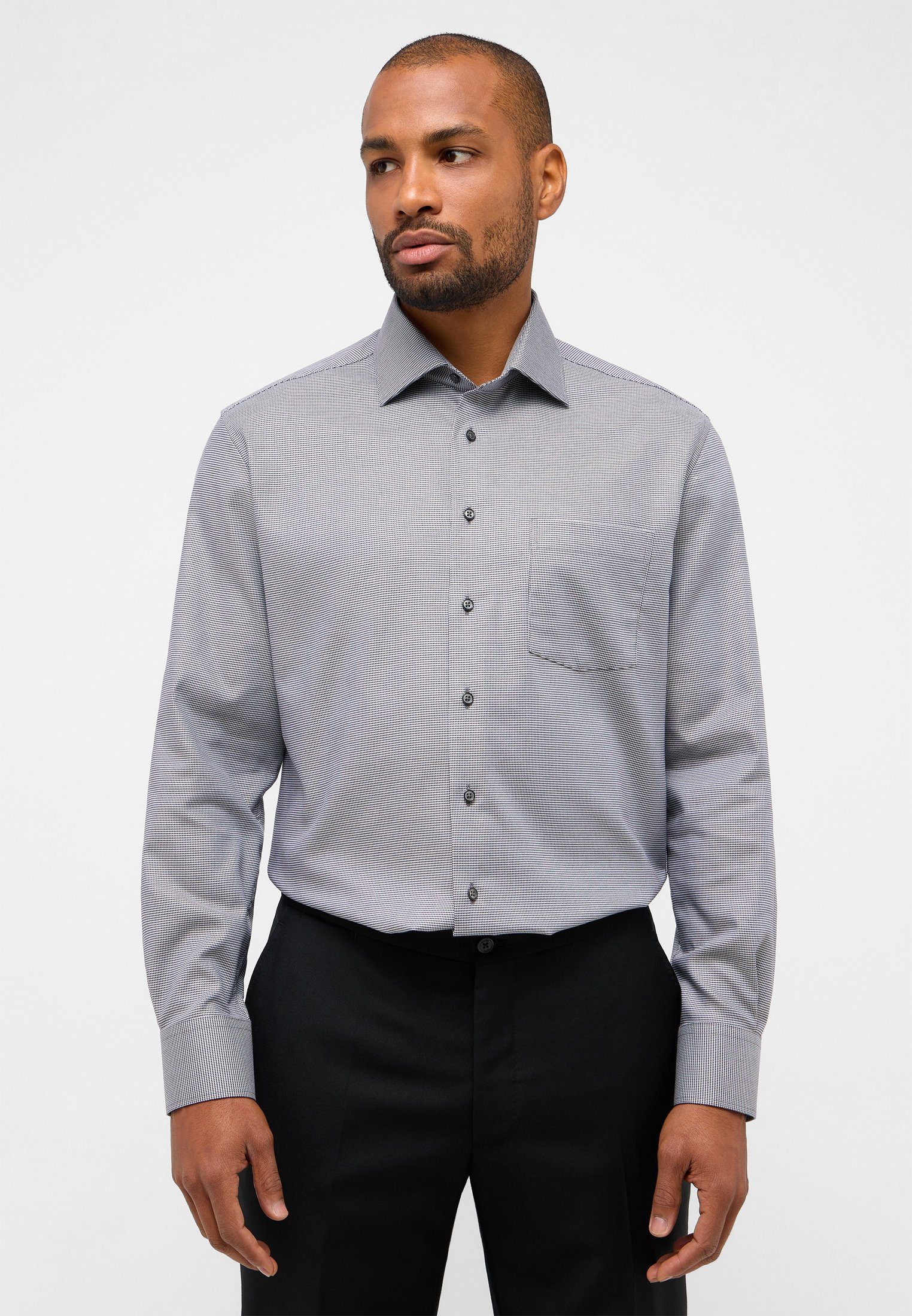Eterna Langarmhemd MODERN FIT NON IRON günstig online kaufen