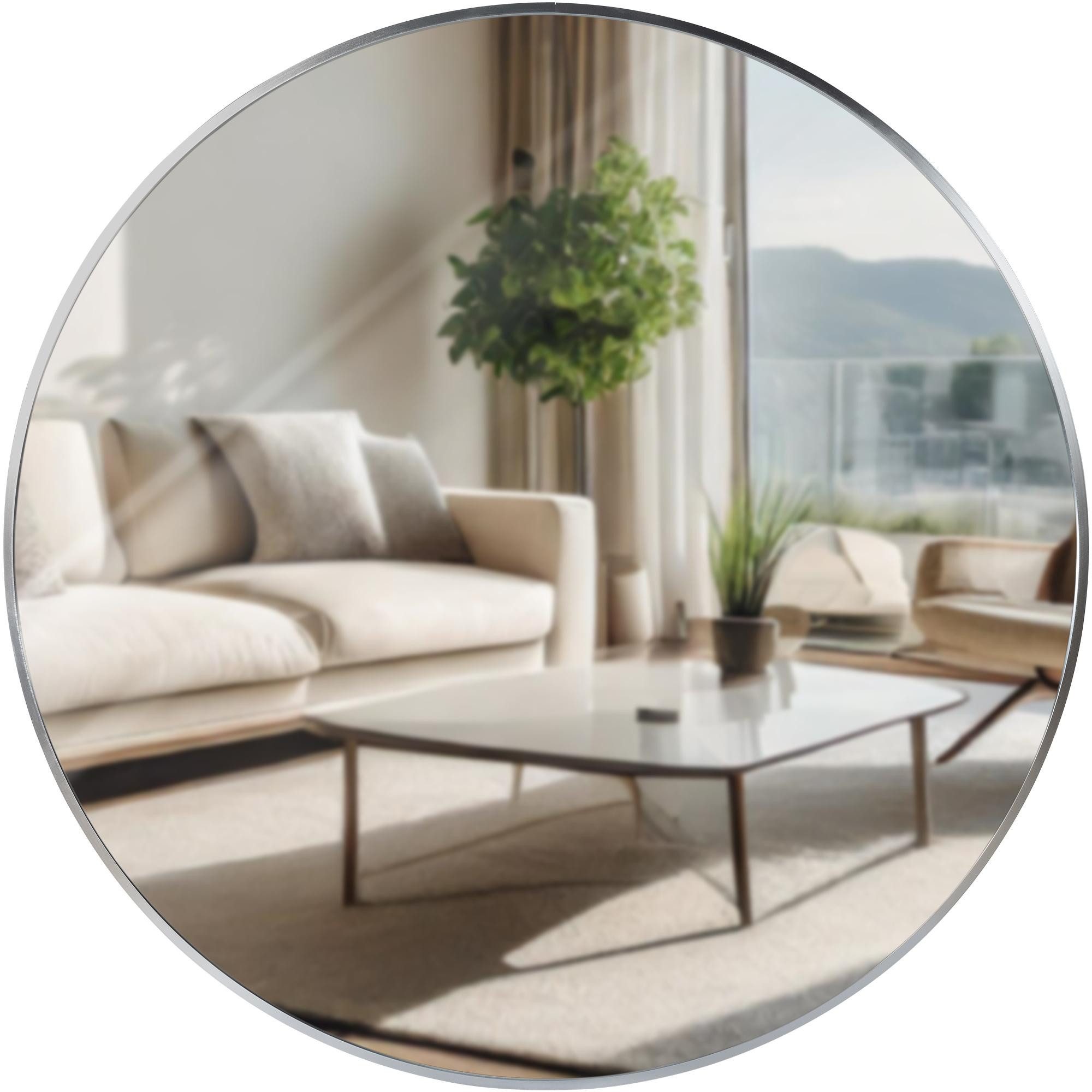 CLP Wandspiegel Elsie, Rund, Modern, 30 / 45 / 60 / 80 cm Metallrahmen