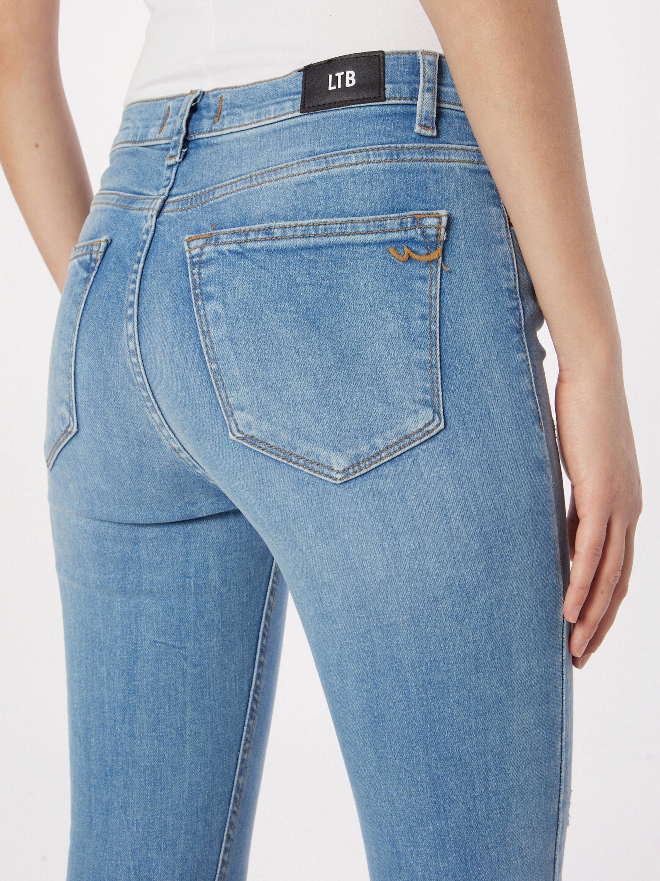 Skinny-fit-Jeans Weiteres Plain/ohne (1-tlg) Details, Detail Amy LTB