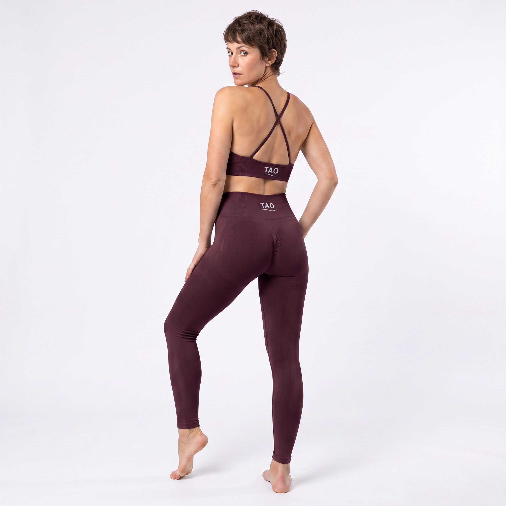 TAO Sport-Bustier SINGLESTRING Functional Bustier Optimal für Yoga, Pilates, Fitness und Freizeit