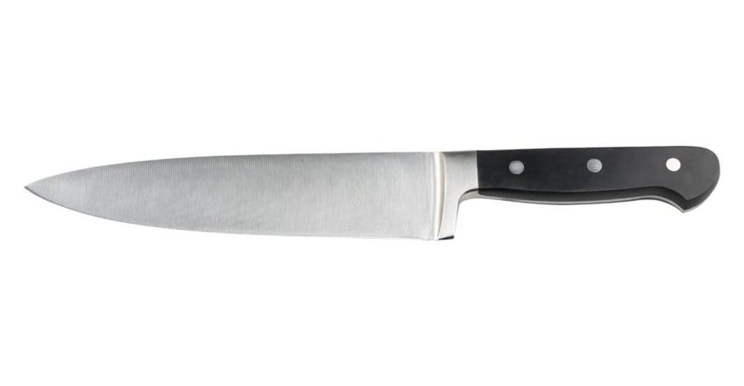 KESPER® Kochmesser Kochmesser, Edelstahlklinge, Kunststoffgriff, 20,5 cm Klinge