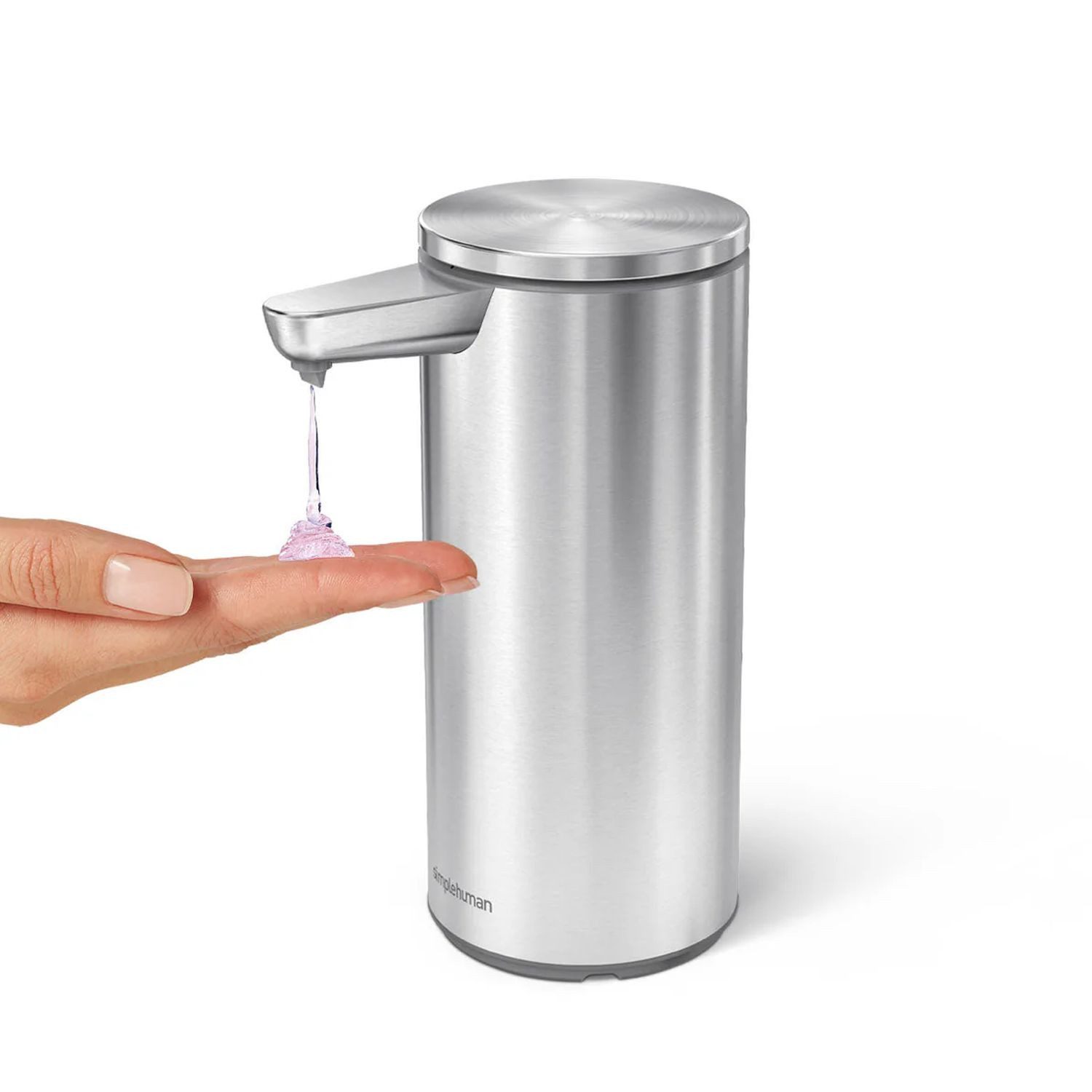simplehuman Seifenspender Wiederaufladbarer Sensorspender Edelstahl Gebürst günstig online kaufen