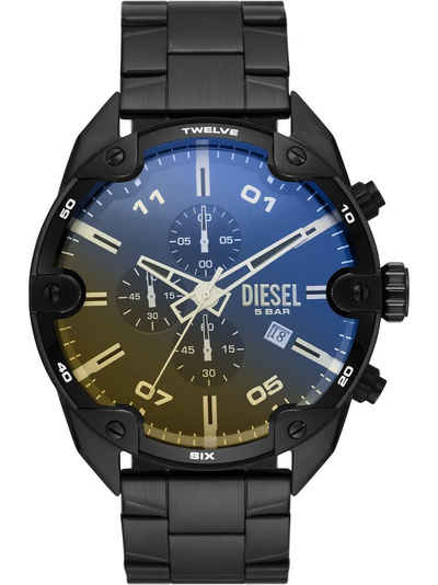 Diesel Chronograph Diesel Herren-Uhren Analog Quarz