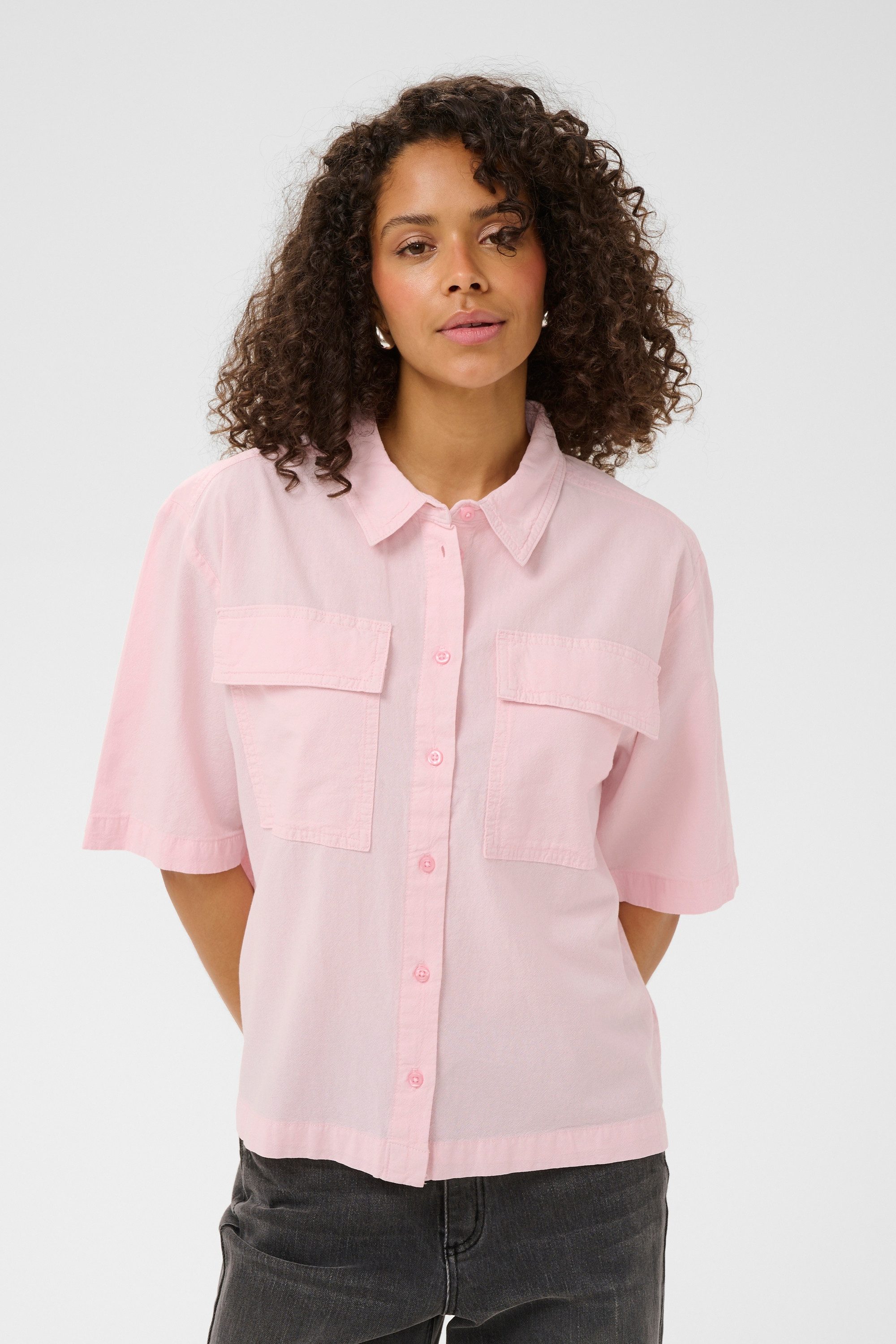 KAFFE Kurzarmhemd Kurzarmhemd KAnaya