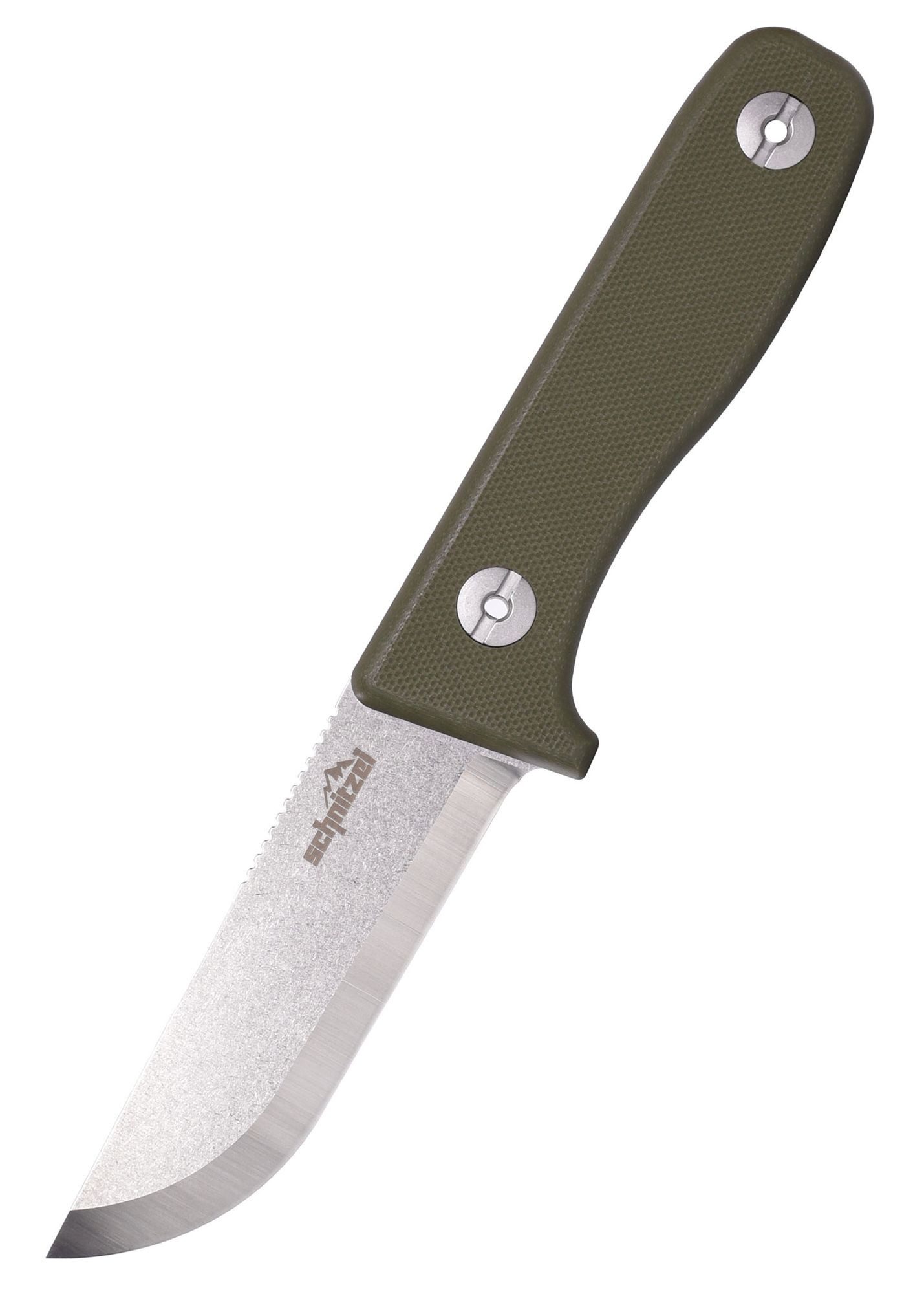 Taschenmesser Schnitzel DU, Schnitzmesser für Kinder ab 10 Jahre, grün