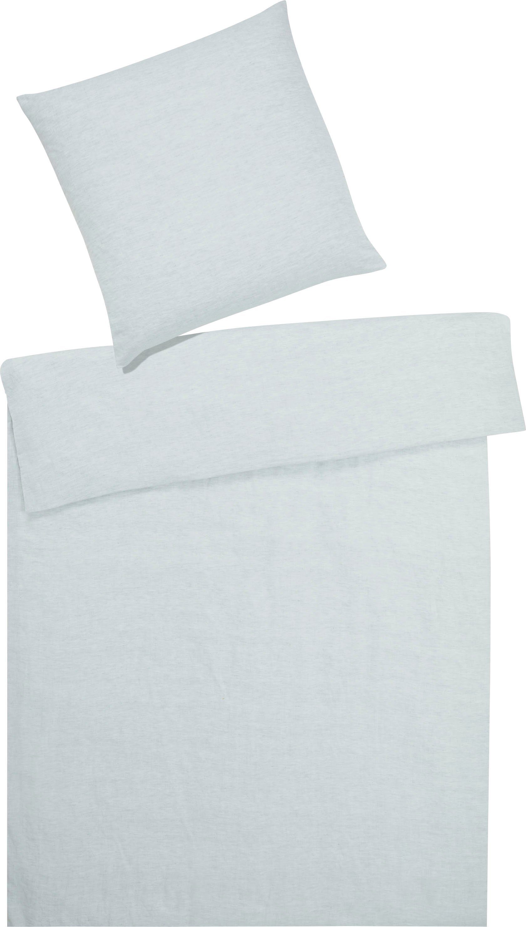 Elegante Bettwäsche Breezee, Halbleinen, 2 teilig, günstig online kaufen