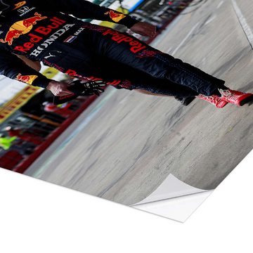 Posterlounge Wandfolie Motorsport Images, Max Verstappen, Red Bull Racing, Fotografie