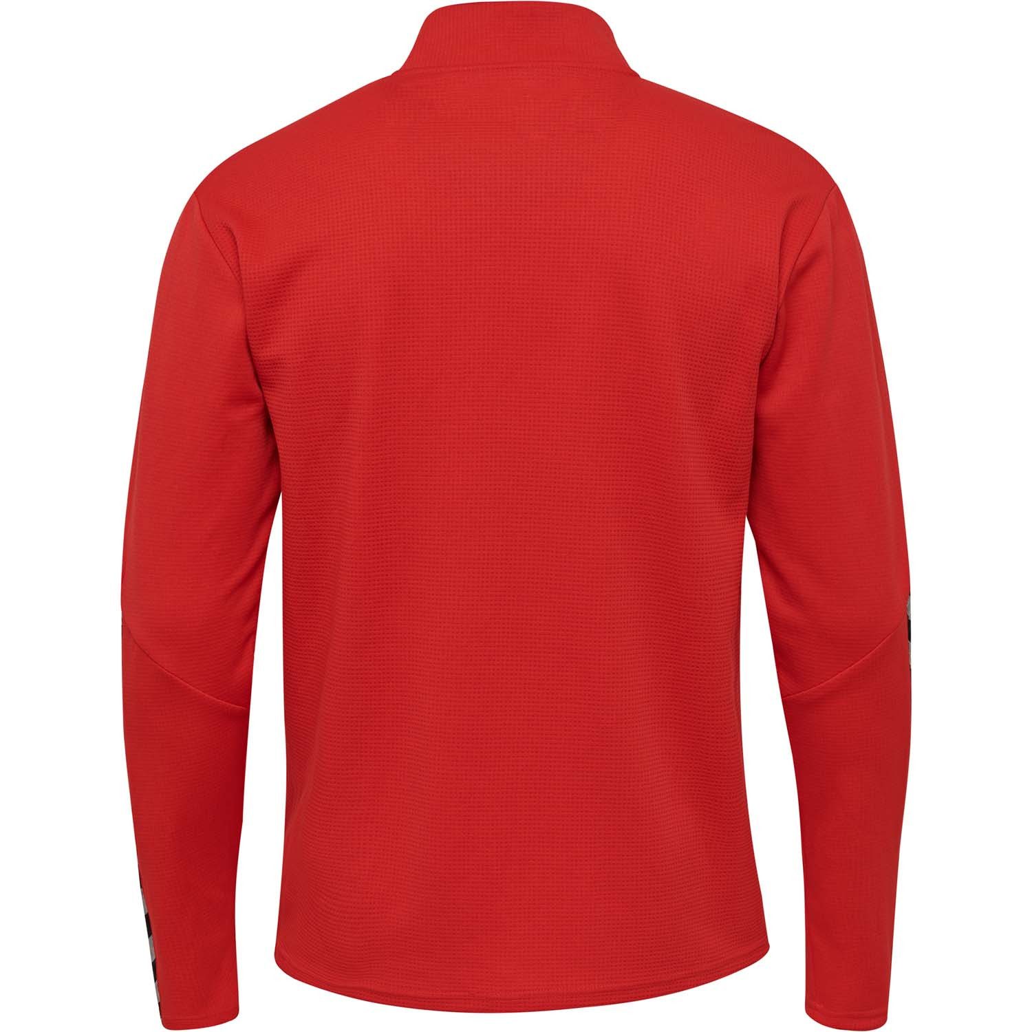 hummel Fleecepullover Hummel Herren Sweatshirt Authenic Half Zip 204927