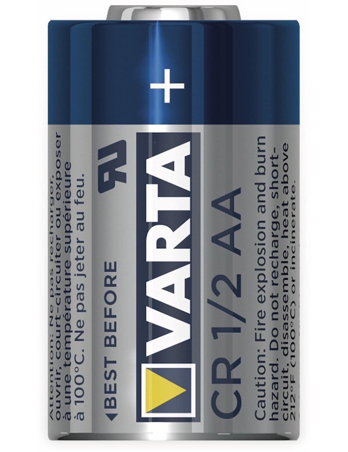 VARTA VARTA Lithium-Batterie CR1/2AA, 3 V-, 950 mAh Batterie