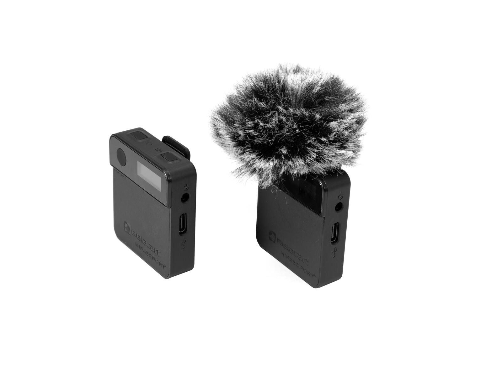 Mikrofon RELACART MIPASSPORT Miniaturfunksystem für Videofilmer