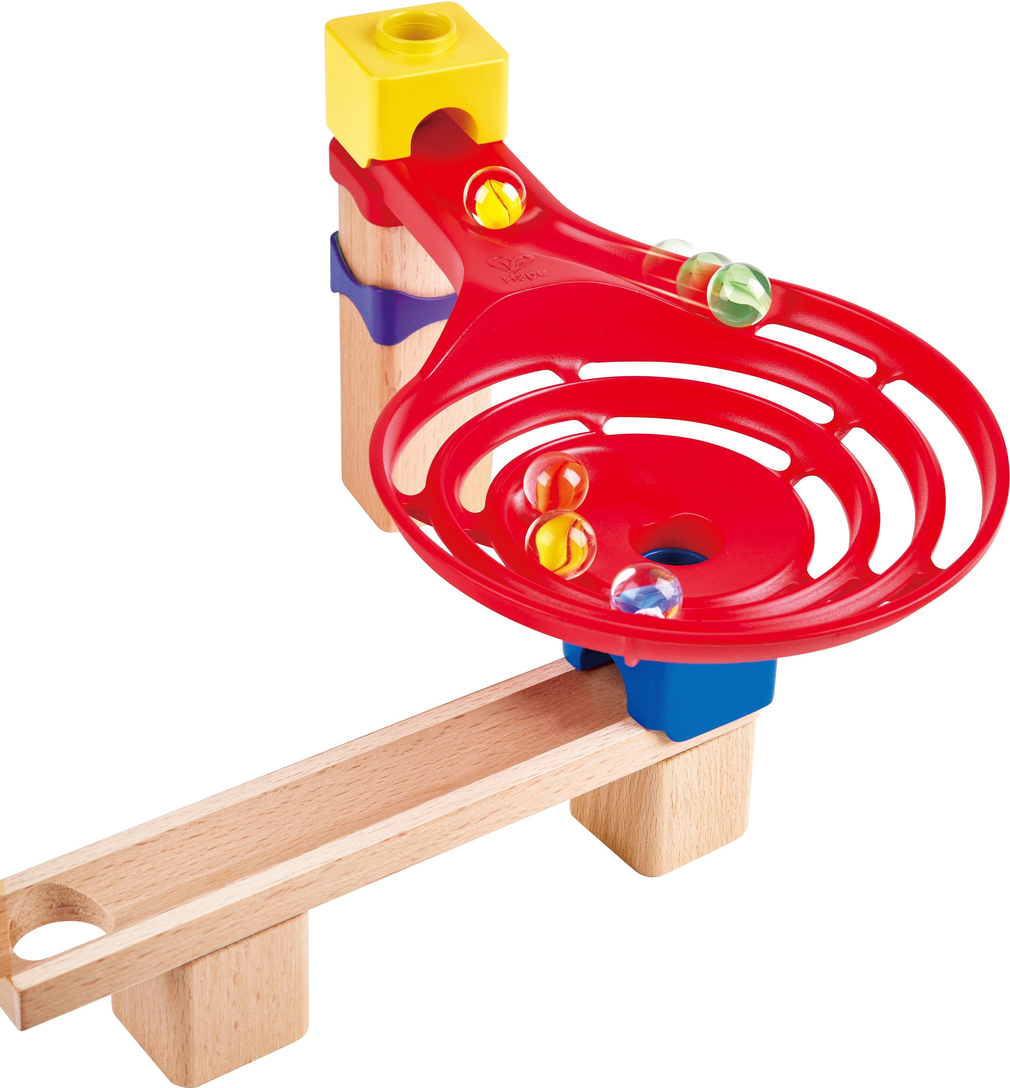 Hape Kugelbahn Zweispurige Murmelbahn mit Domino – Bild 5 von 5