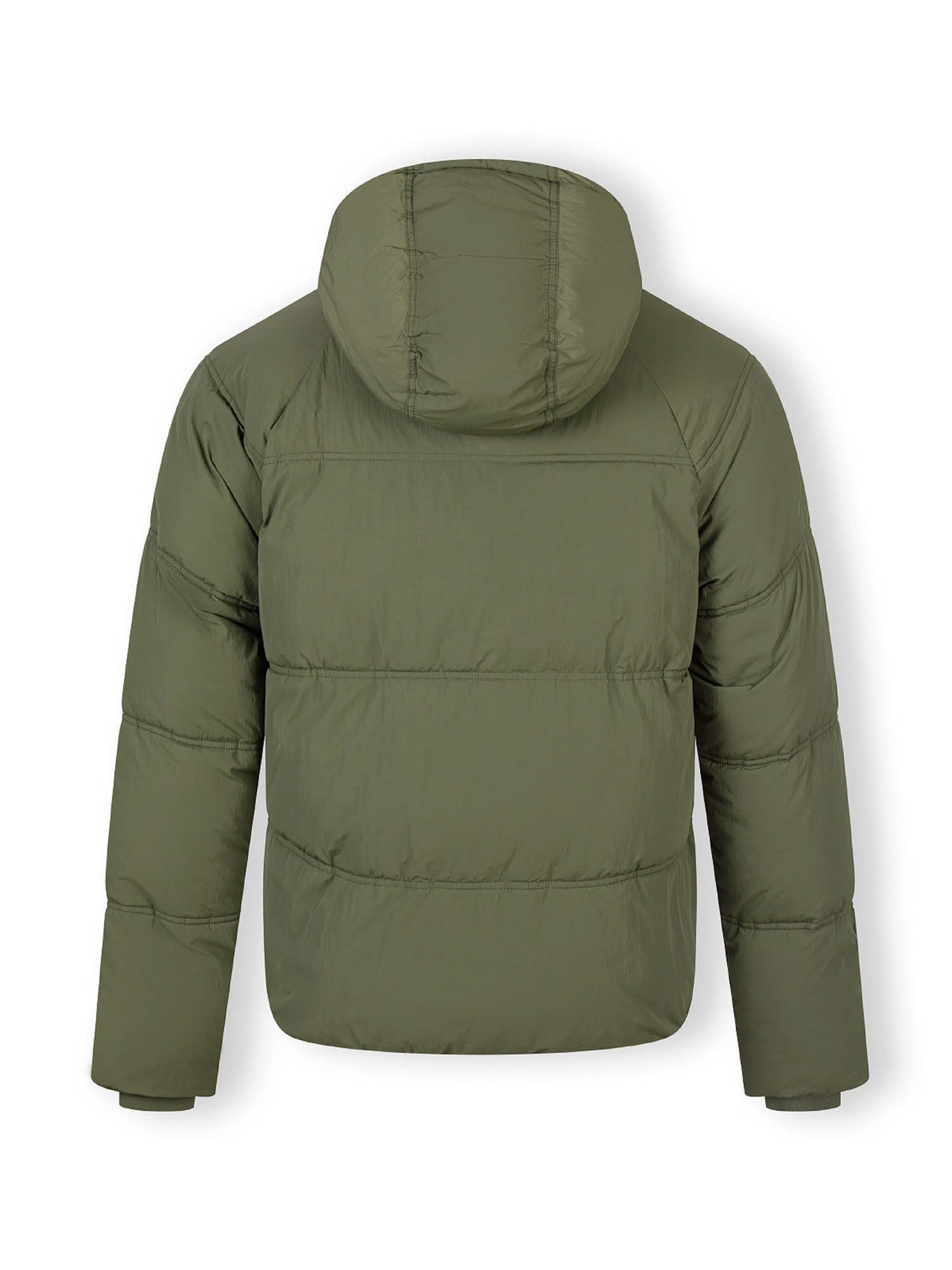 Respect Winterjacke Steppjacke mit Reißverschlusstaschen und Ärmelpatch  (XS-XXL) trendiges Design