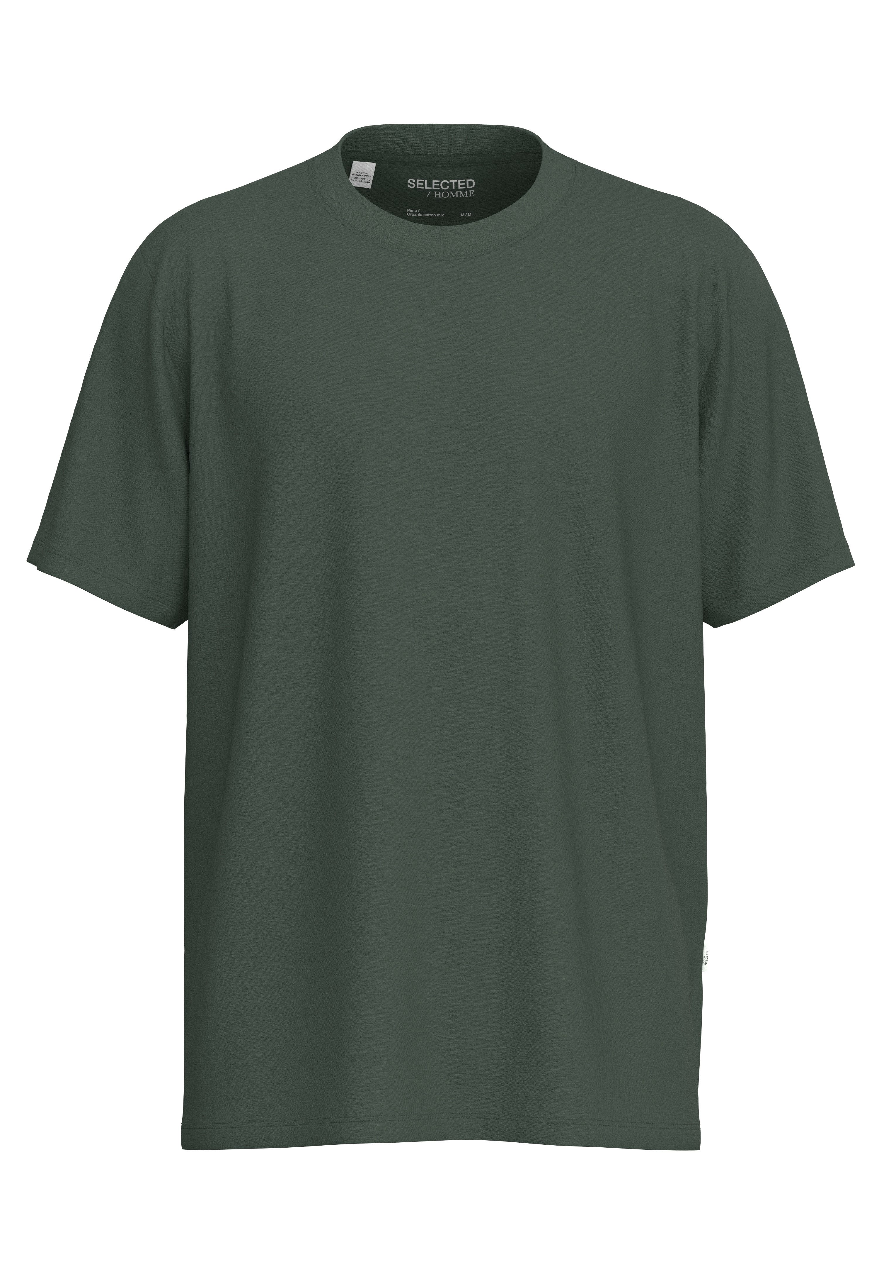 SELECTED HOMME Rundhalsshirt SLHASPEN SS O-NECK günstig online kaufen