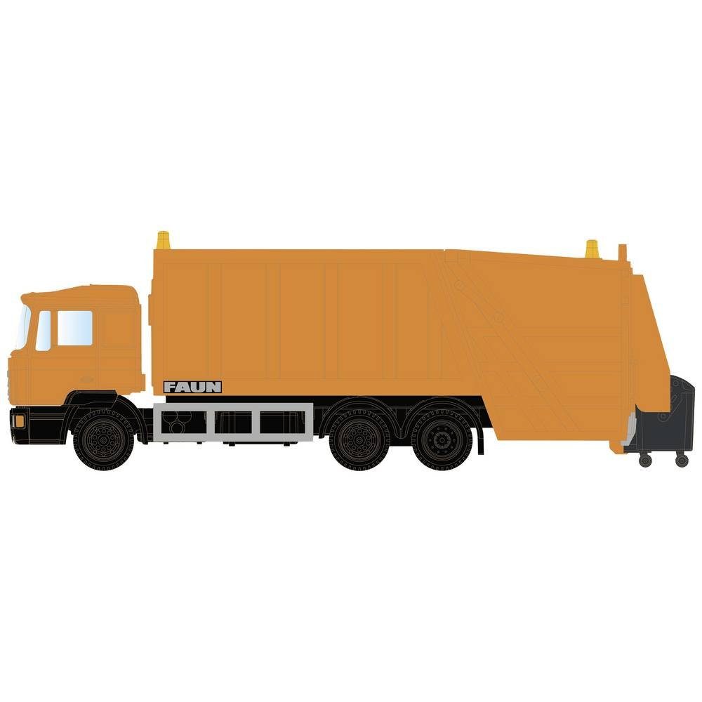 Modelleisenbahn-Straße N MAN F90 Müllwagen neutral
