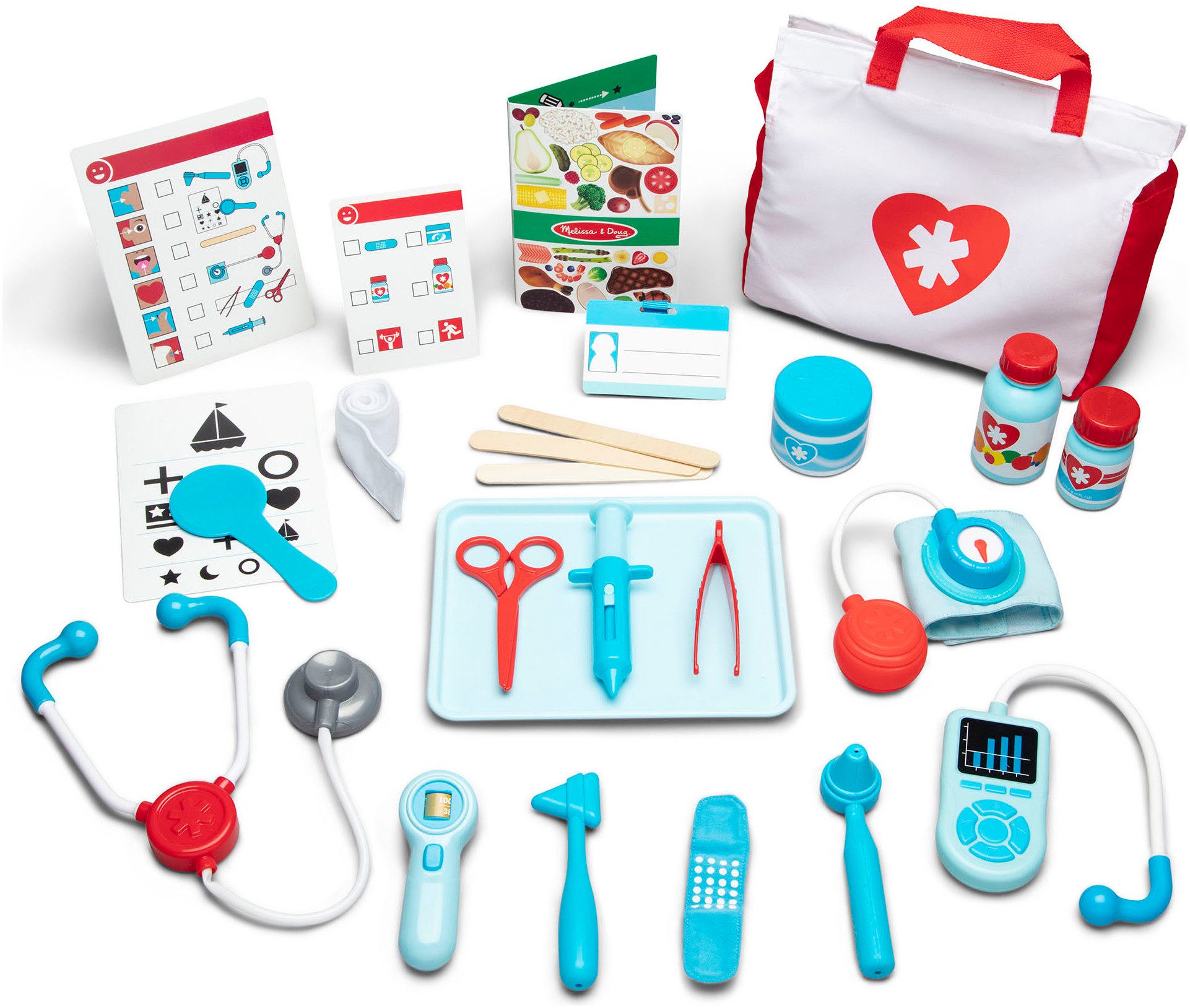 Spin Master Spielzeug-Arztkoffer Melissa & Doug Gute Besserung Arzt Spielset