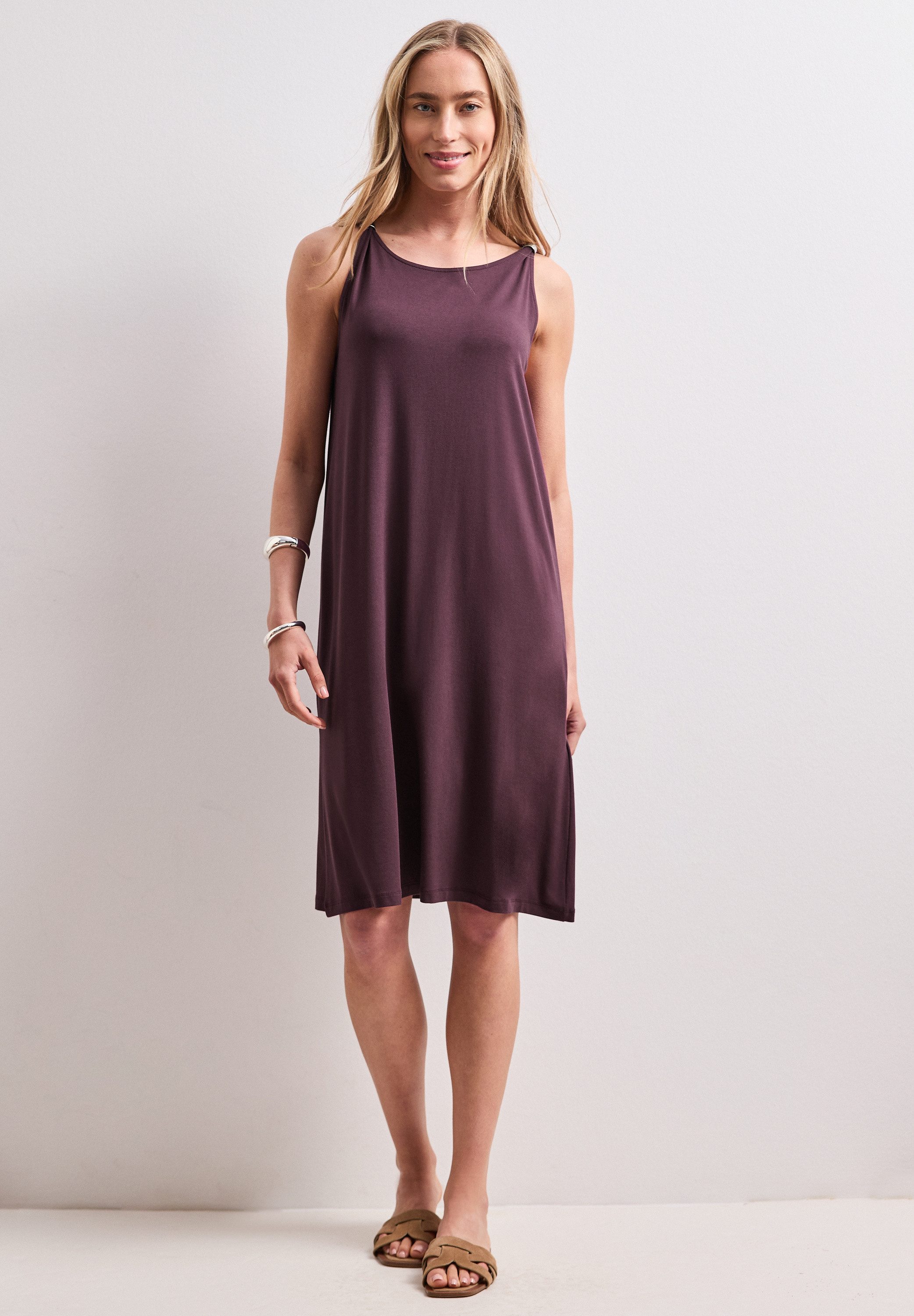 STREET ONE Midikleid aus Viskose