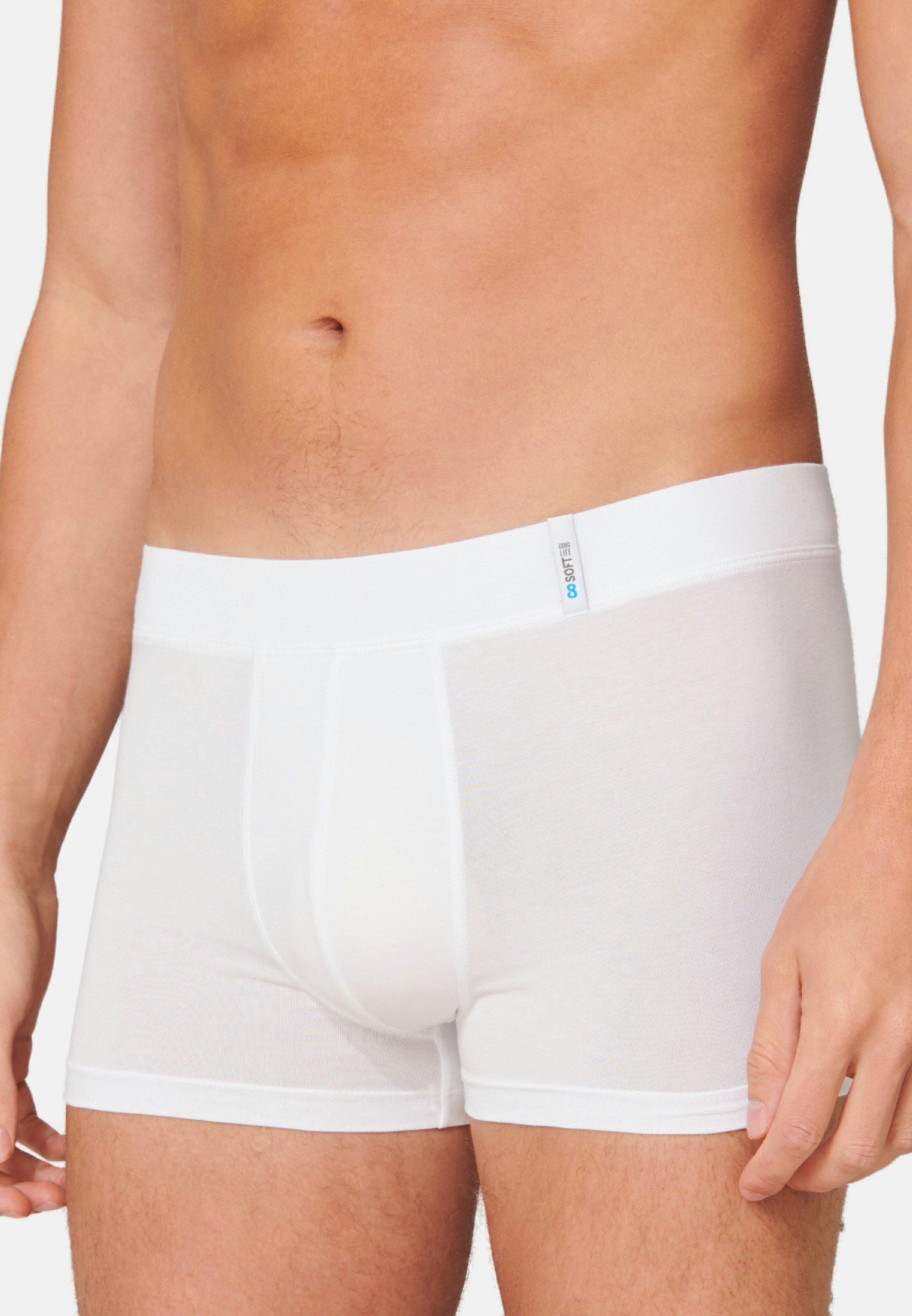 Schiesser Retro Boxer Long Life Soft (1-St) Retro Short / Pant - Baumwolle günstig online kaufen