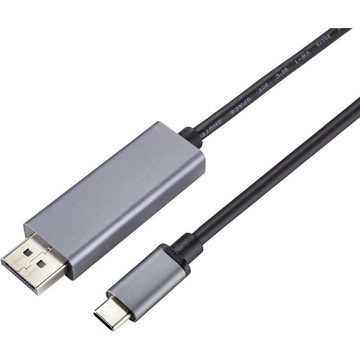 Renkforce DisplayPort auf USB-C® Kabel, bidirektional HDMI-Kabel, PVC-Mantel
