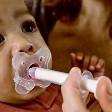 Frida Schnuller Arzneimittelspender in Schnullerform für Babys und Kleinkinder, BPA-frei - Alter: 0+ Monate