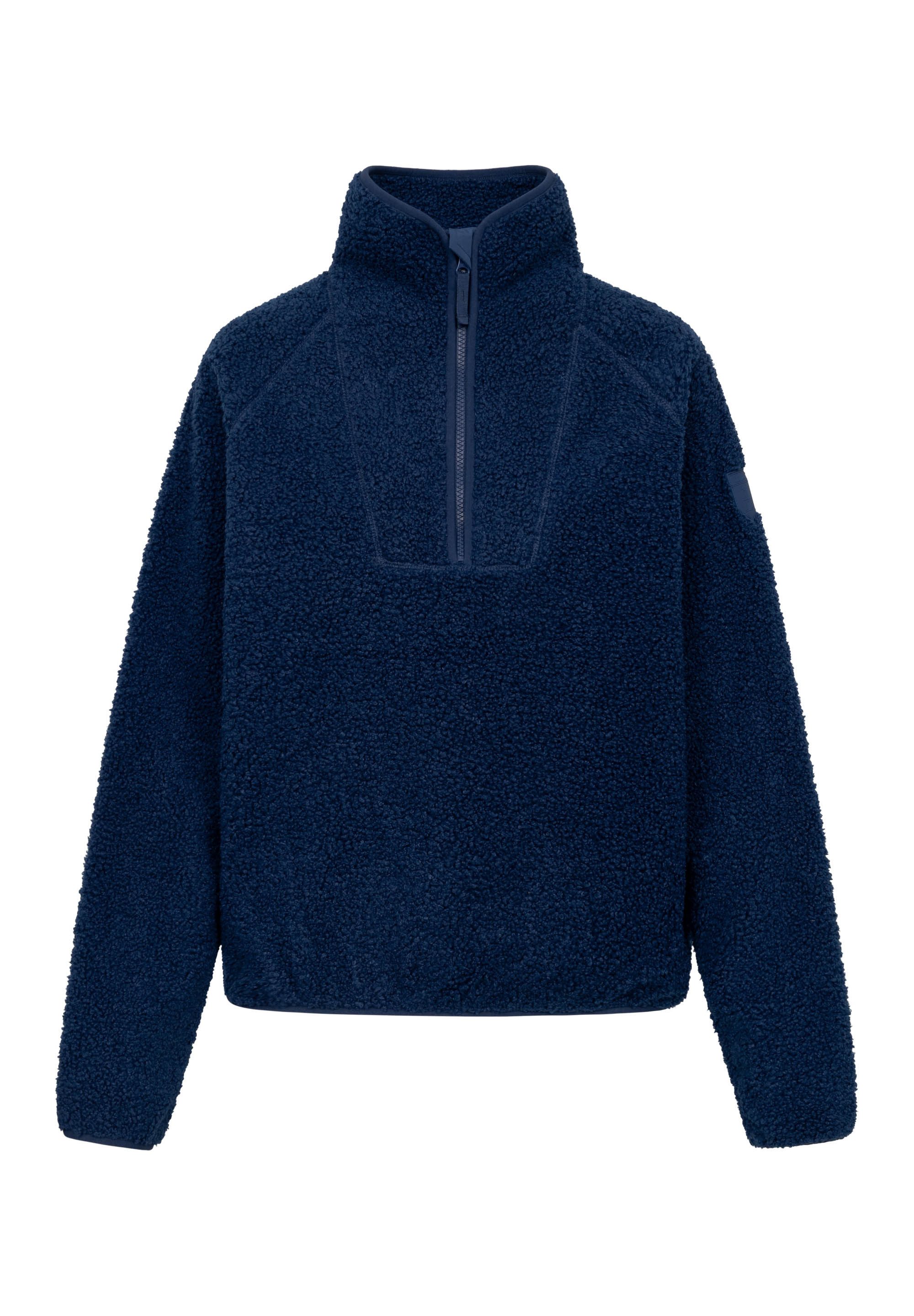 Derbe Fleecejacke Kuschelby Troyer Fleecepullover, Halfzip, warm, gemütlich