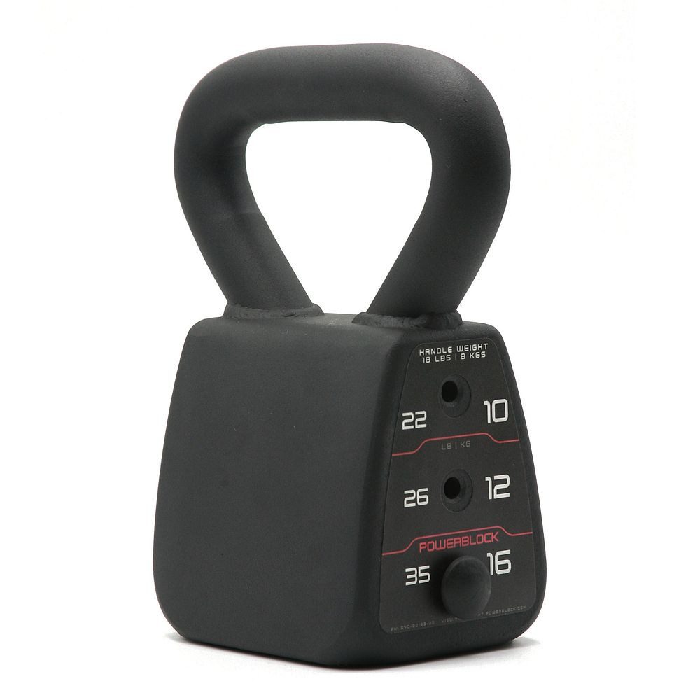 PowerBlock Kettlebell Kettlebell, Kompakt und platzsparend