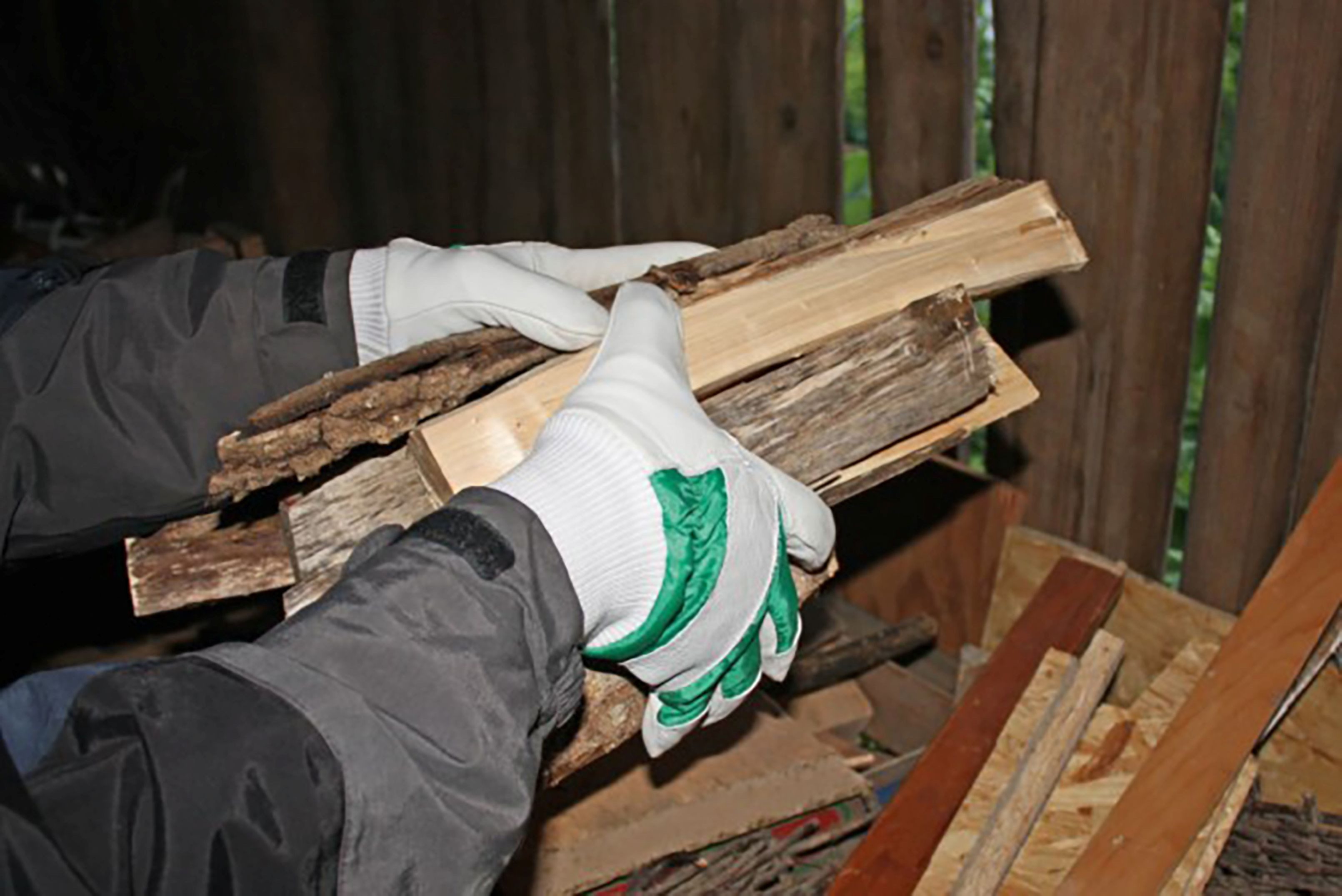 Kerbl Arbeitshandschuhe Kerbl Handschuh Wood II Gr. 12 Winterhandschuh, Strickbund, Ziege, 297