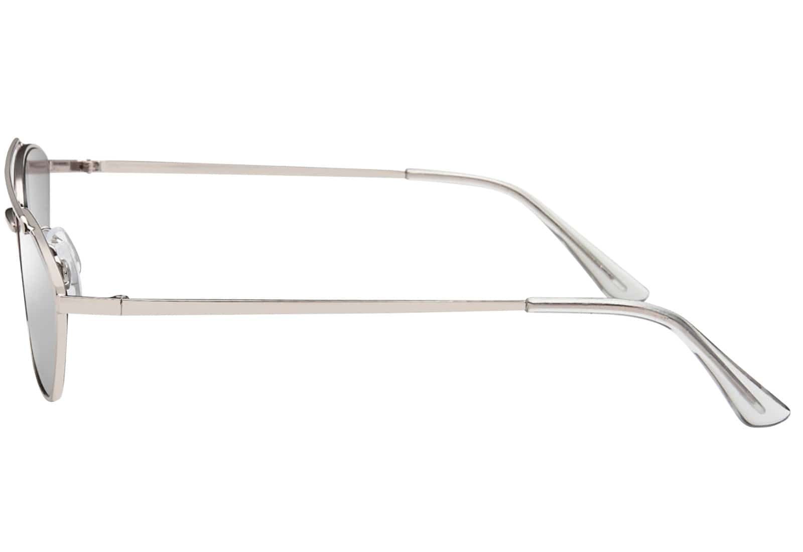 BEZLIT Eyewear Sonnenbrille Rundglas Designer Damen Sonnenbrille (1-St) mit schwarzen, rosa-grün, silber-verspiegelt und silber-hellblau