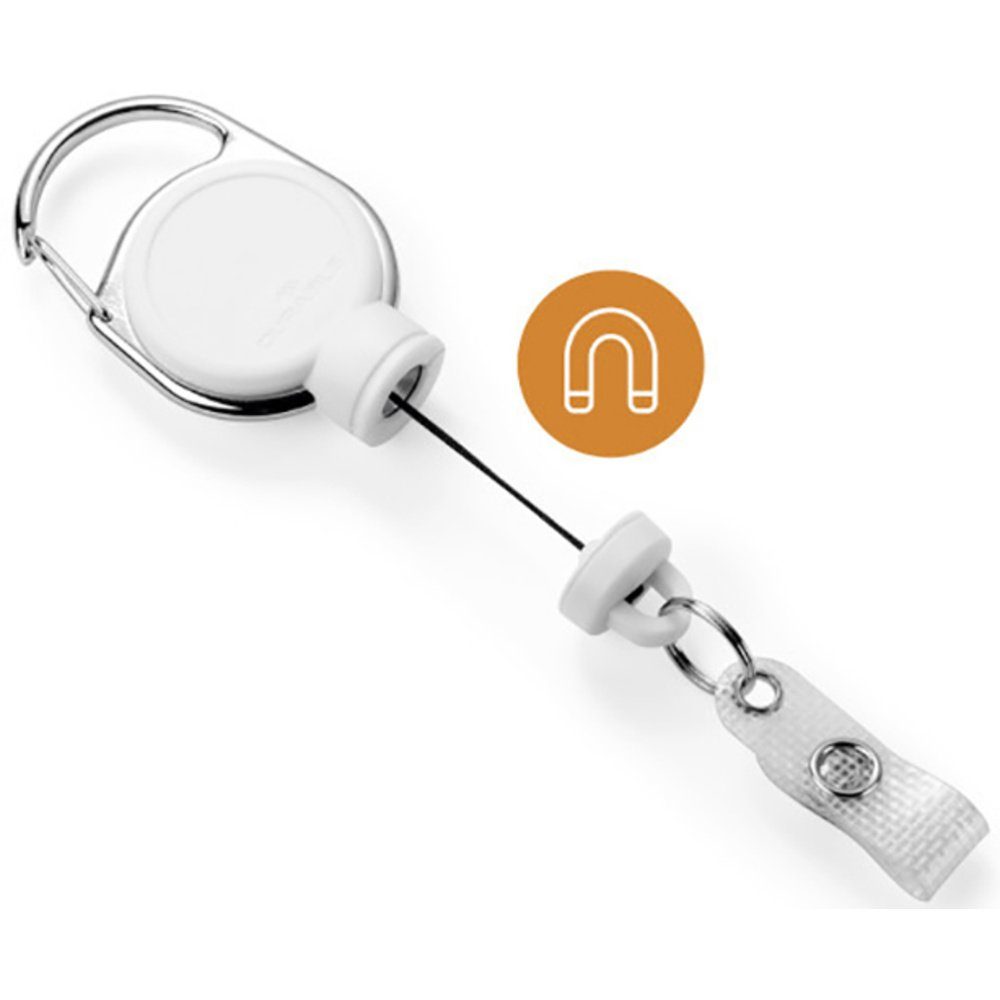 DURABLE Schlüsselanhänger Durable 832902 Ausweishalter Clip günstig online kaufen