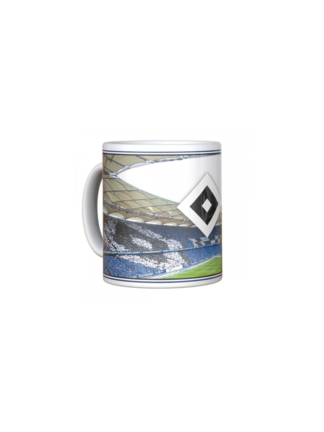 VertriebsArena GmbH Becher HSV Tasse "Choreo", Steinzeug