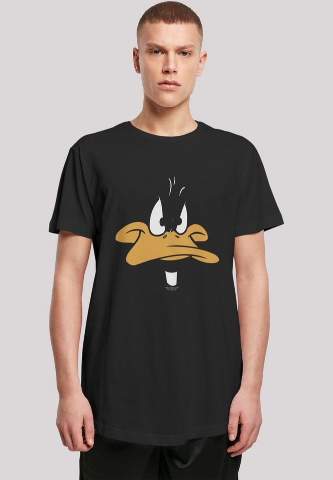 F4NT4STIC T-Shirt Looney Tunes Daffy Duck Big ' Print, Sehr weicher  Baumwollstoff mit hohem Tragekomfort