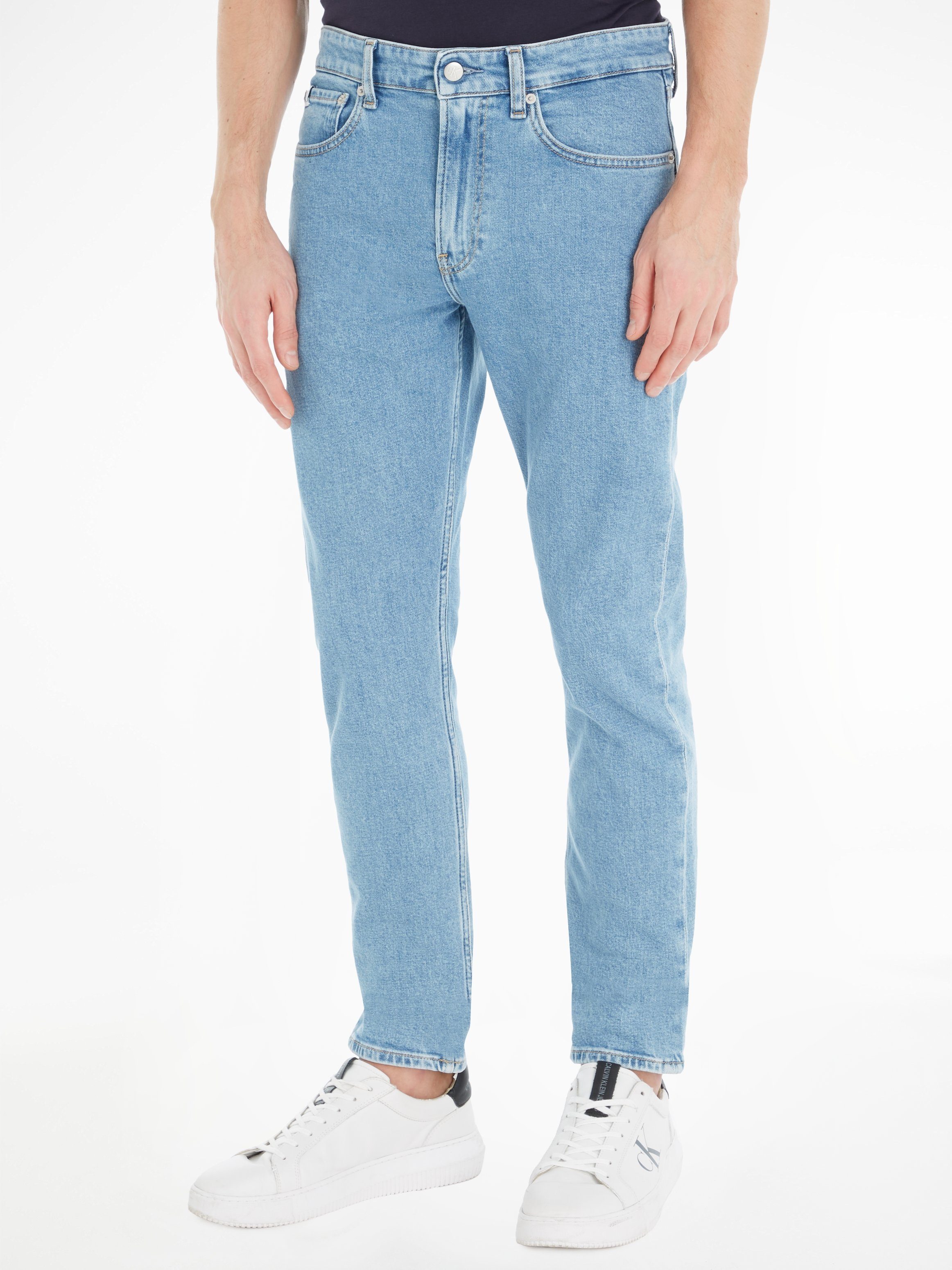 Calvin Klein Jeans Slim-fit-Jeans SLIM TAPER Denim Light