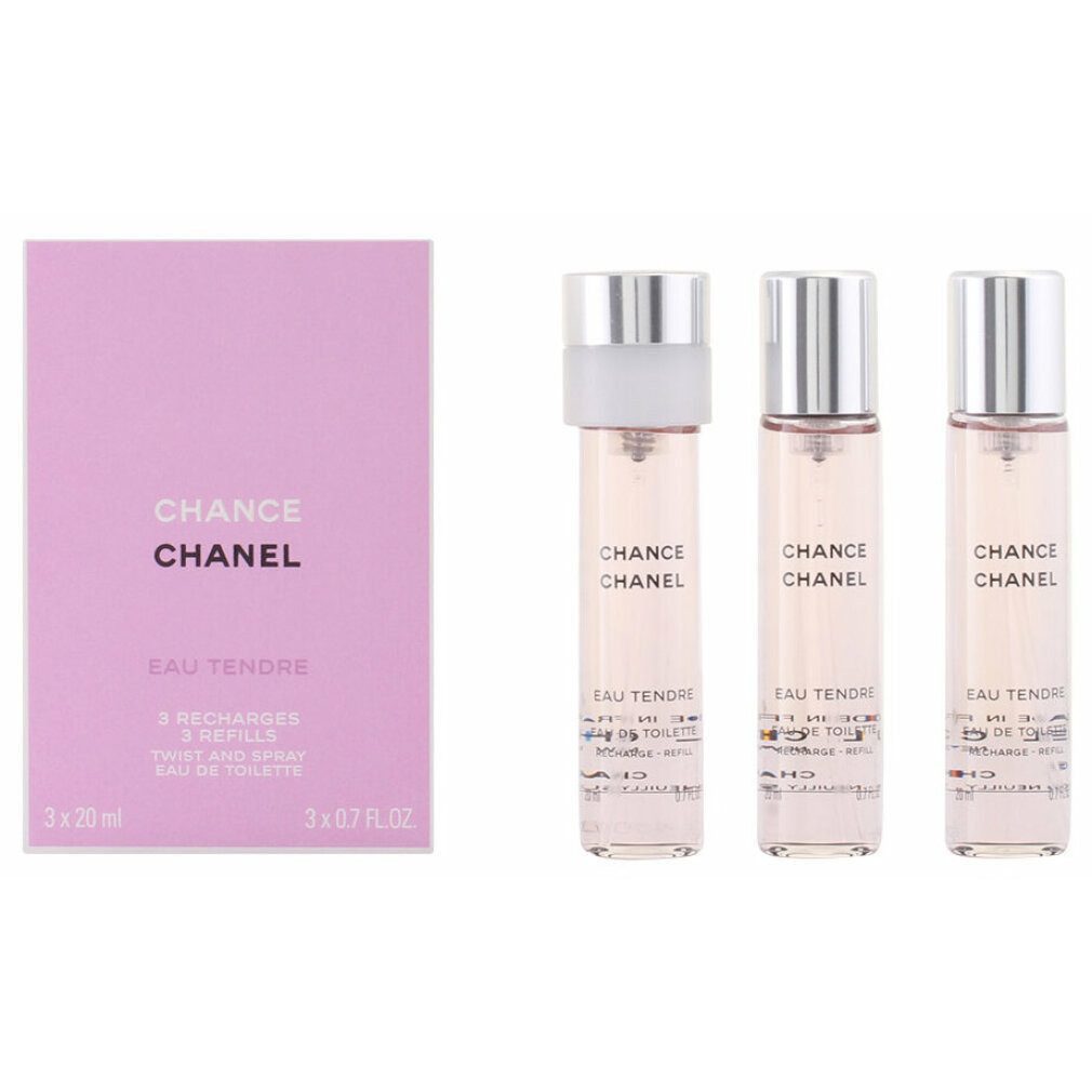 CHANEL Eau de Toilette Chance, Glasflakon, Parfüm EDT, Damenduft