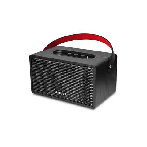 Aiwa Stereo Bluetooth-Lautsprecher (A2DP Bluetooth, AVRCP Bluetooth, Bluetooth, 80 W, TWS, AUX IN, High-Fidelity Audiowiedergabe, Freisprechfunktion)