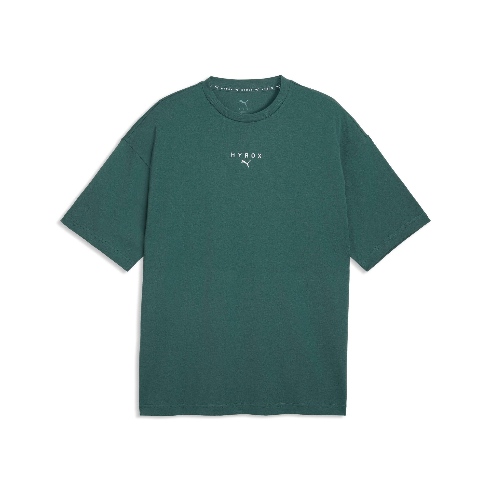 PUMA Trainingsshirt M X HYROX LIFESTYLE TEE regular fit, Kurzarm, Rundhalsausschnitt, für Fitness-Workout