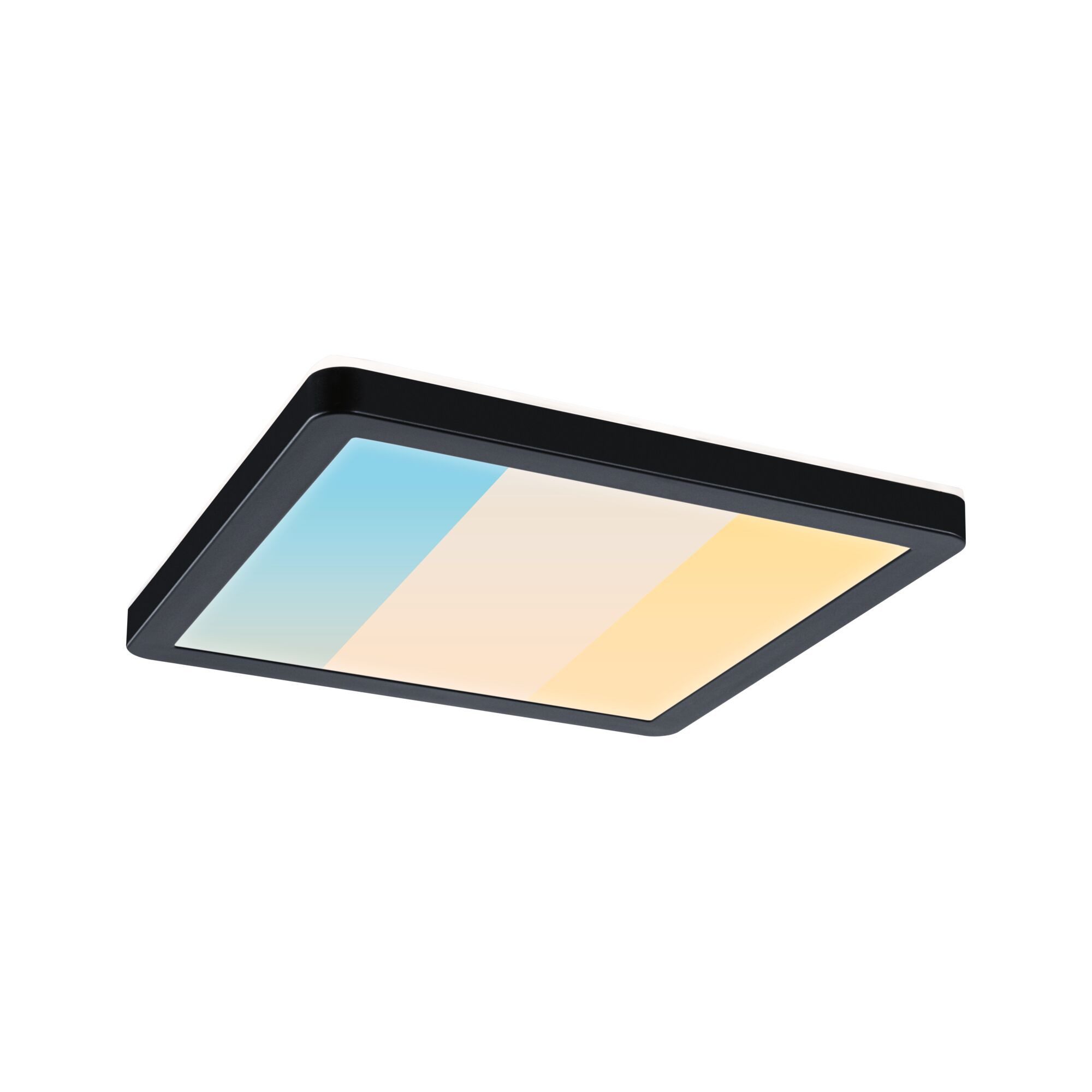 Paulmann LED Panel Atria Shine IP44 eckig 190x190mm 8W 1160lm 3000 - 6500K, LED fest integriert, Tageslichtweiß, Farbwechsler