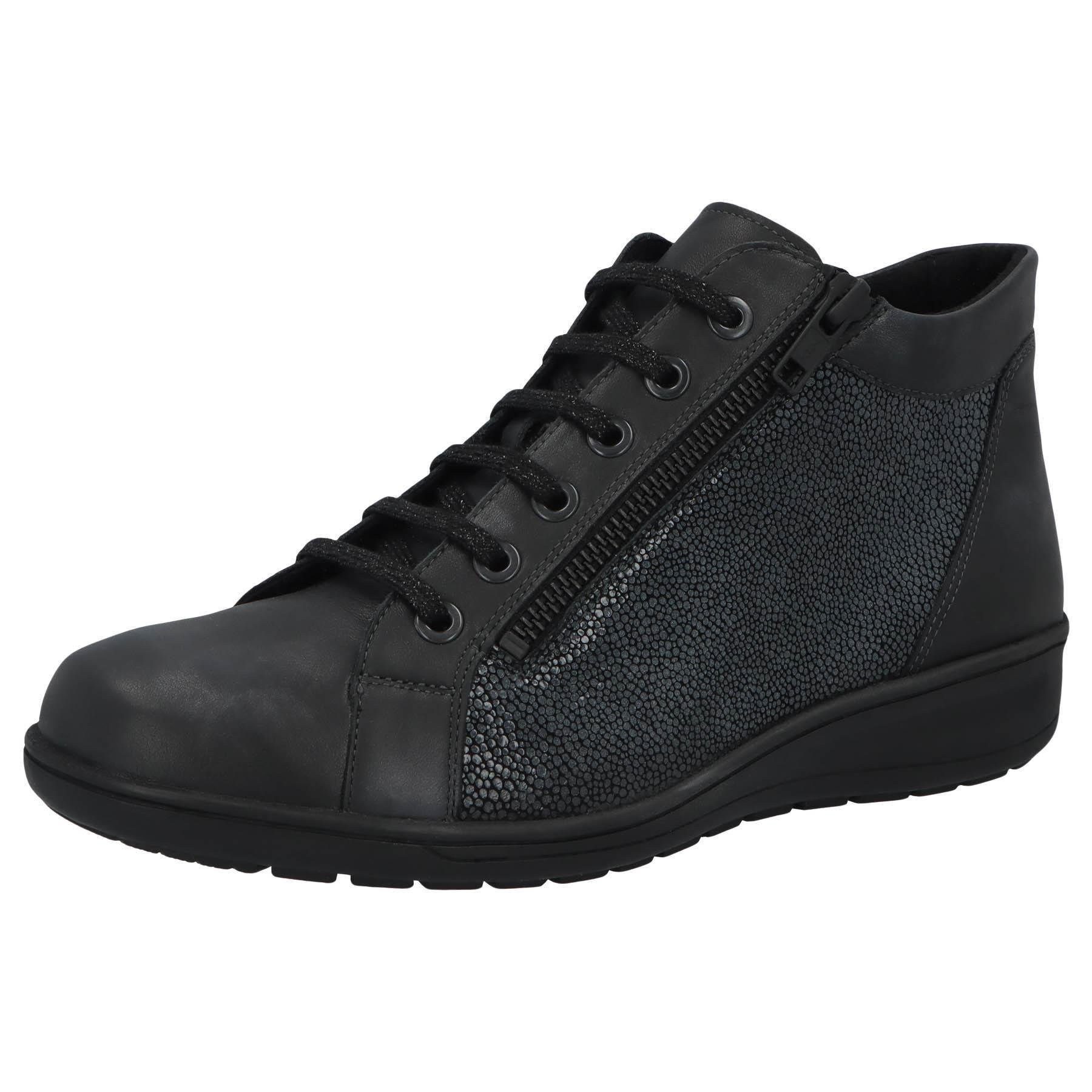 Solidus Erwachsene Solidus Kate Stiefel Leder Reißverschlussstiefel