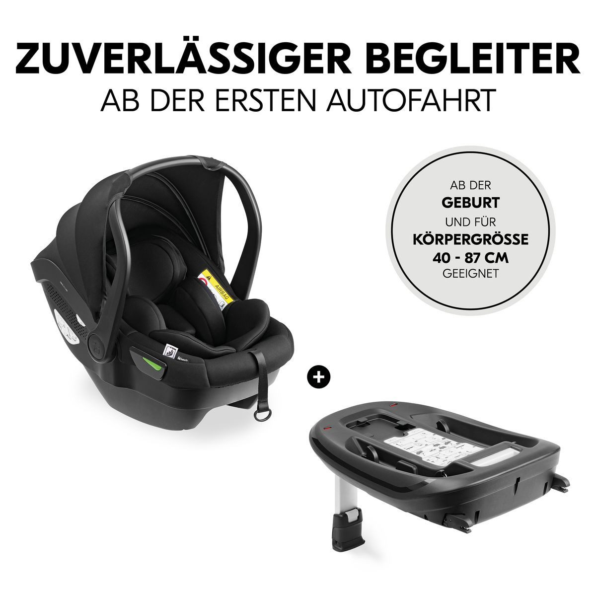 Hauck Kombi-Kinderwagen Move N Care Trio Set - Mocha, 4in1 Kinderwagen Set mit Babywanne, Babyschale, Isofix Base & Zubehör