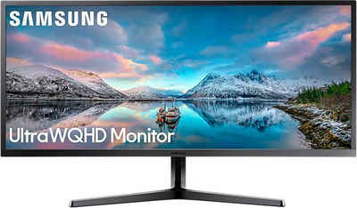 Samsung S34J550WQR Gaming-Monitor (86,7 cm/34 ", 3440 x 1440 px, WQHD, 4 ms Reaktionszeit, 60 Hz, VA LED)