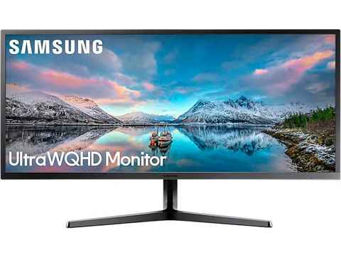 Samsung S34J550WQR LED-Monitor (86,7 cm/34 ", 3440 x 1440 px, WQHD, 4 ms Reaktionszeit, 60 Hz, VA LED)