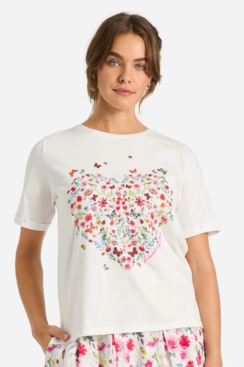 Lieblingsstück Trachtenshirt Shirt Damen - DRUANA - offweiß