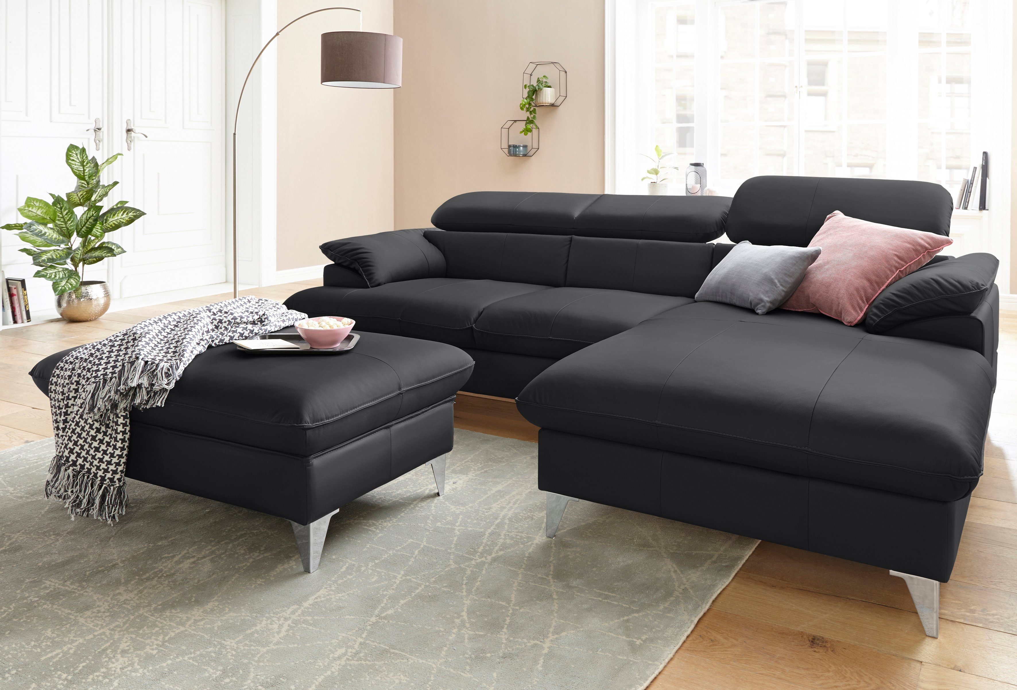 COTTA Polstergarnitur Caluso L-Form, (2-tlg), Set günstig online kaufen