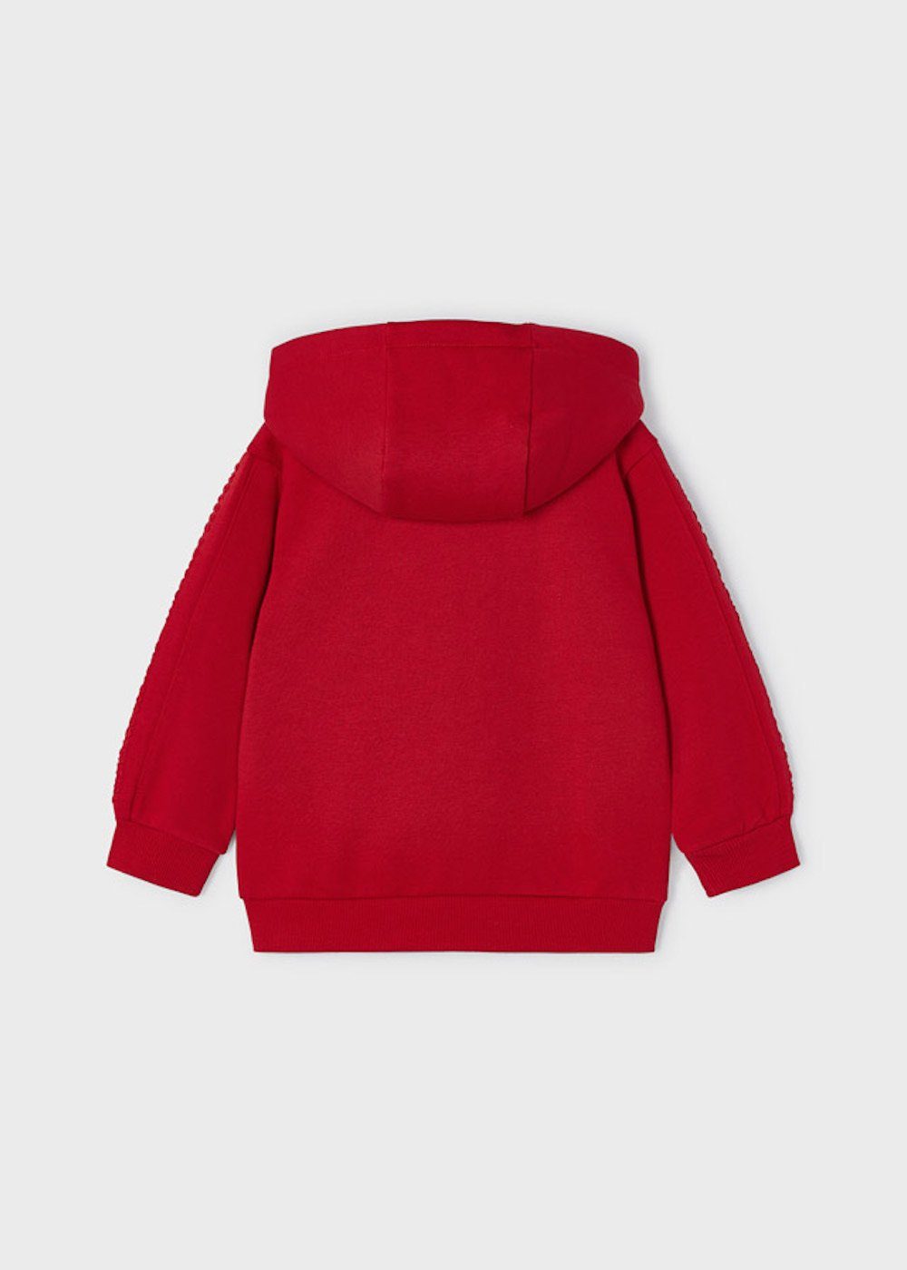 Mayoral Kapuzensweatjacke Kapuzensweatjacke mit Reißverschluss und Reliefverzierung