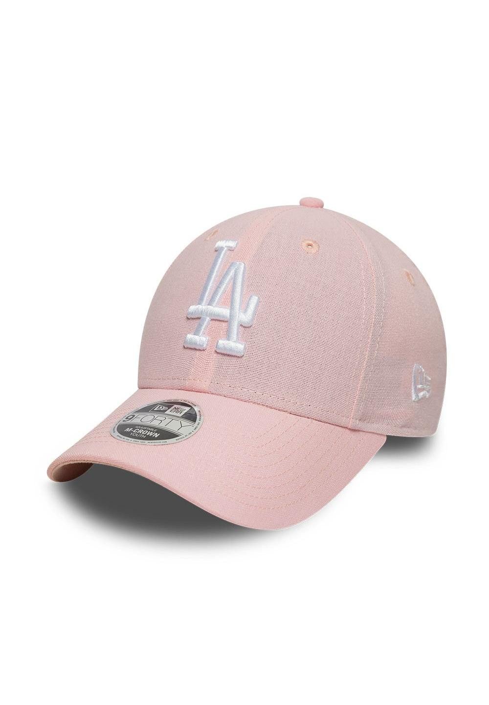 Baseball Cap New York Yankees New Era MLB Linen 9Forty M-Crown Kids Cap Rosa