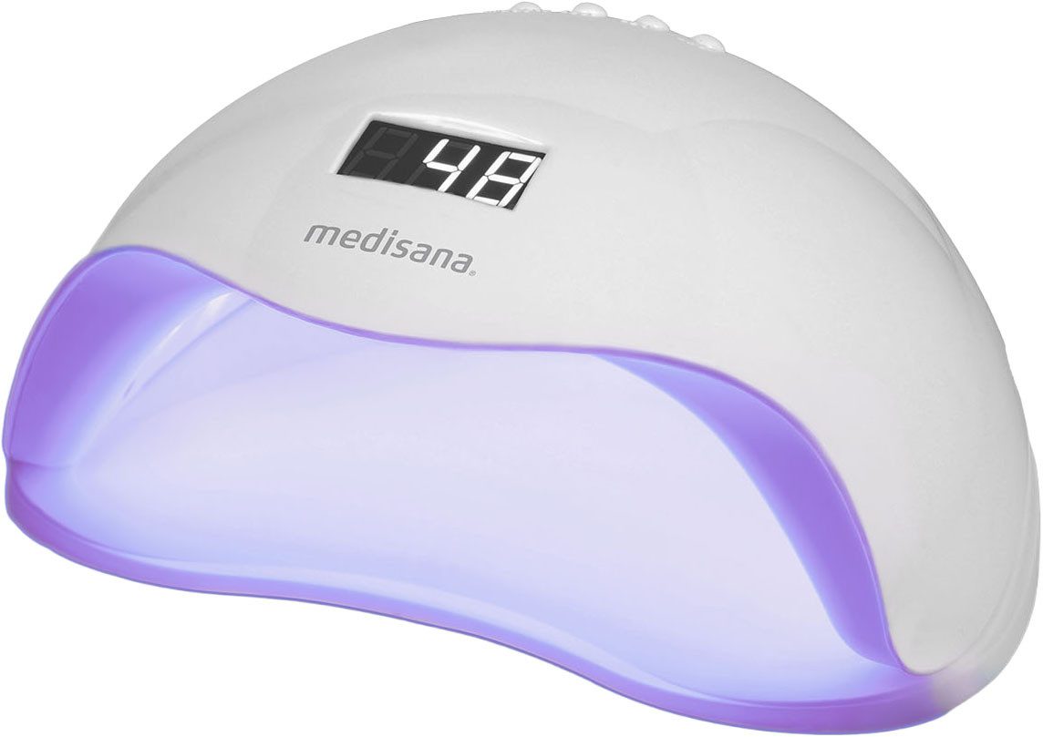 medisana Lichthärtungsgerät ND 880, für UV- und LED-Gel-Lacke, Timer 10s/30s/60s/99s, abnehmbare Basis