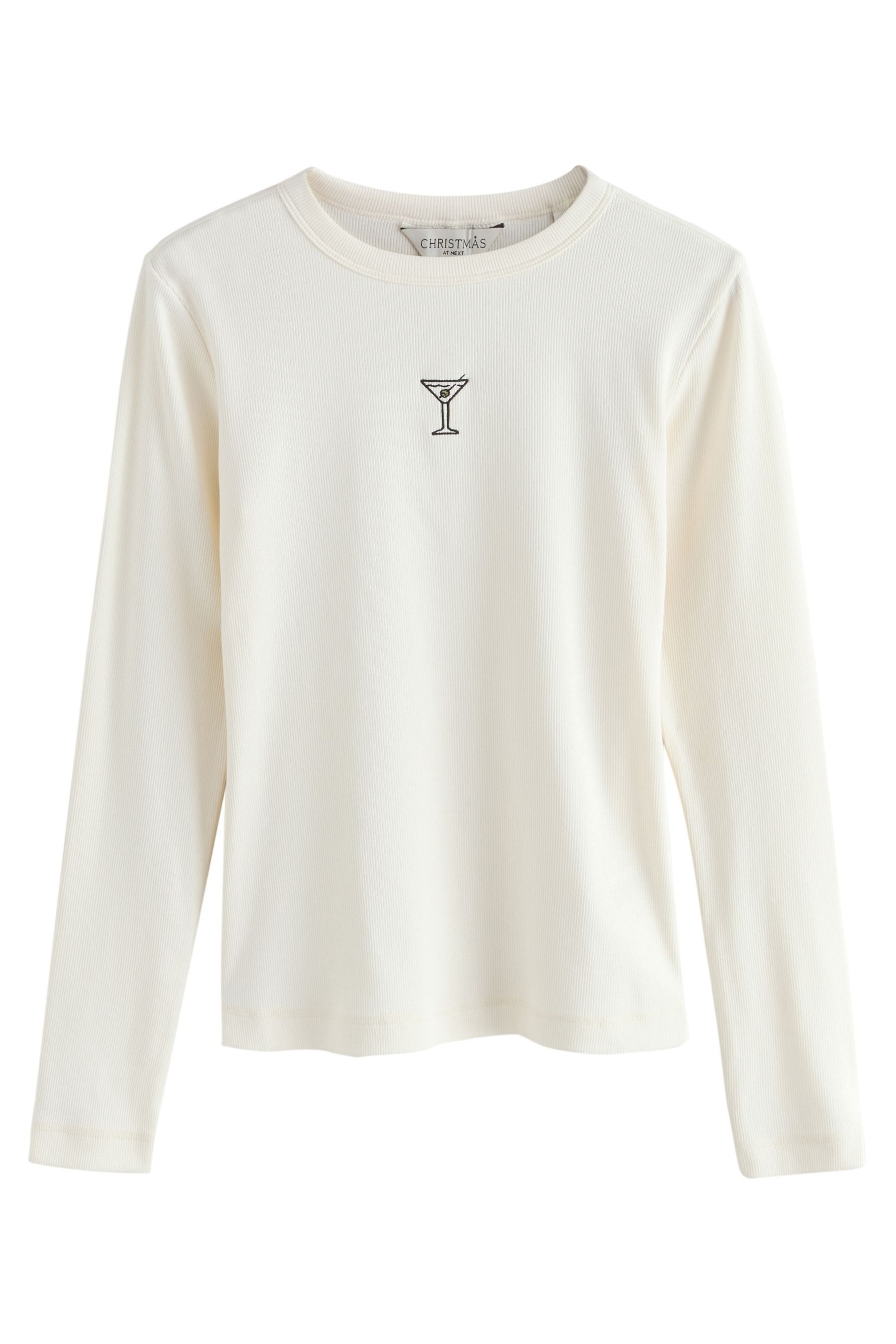 Next Blusenshirt Oberteile mit Glitzer im 3er-Pack, Weihnachten (3-tlg) günstig online kaufen