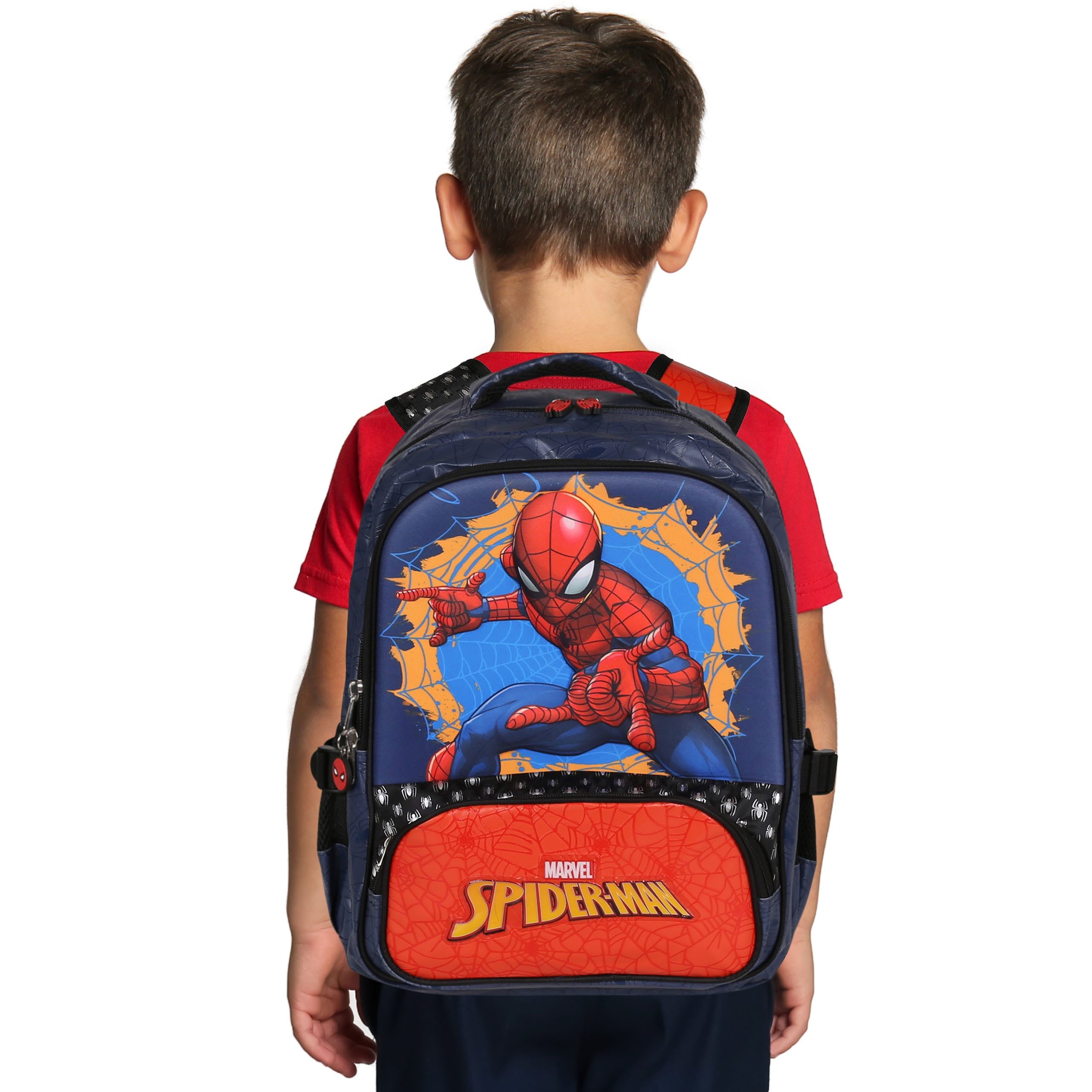 MARVEL Schulrucksack MARVEL Spider-Man Rucksack für Jungen, 41x30x15cm, Laptopfach