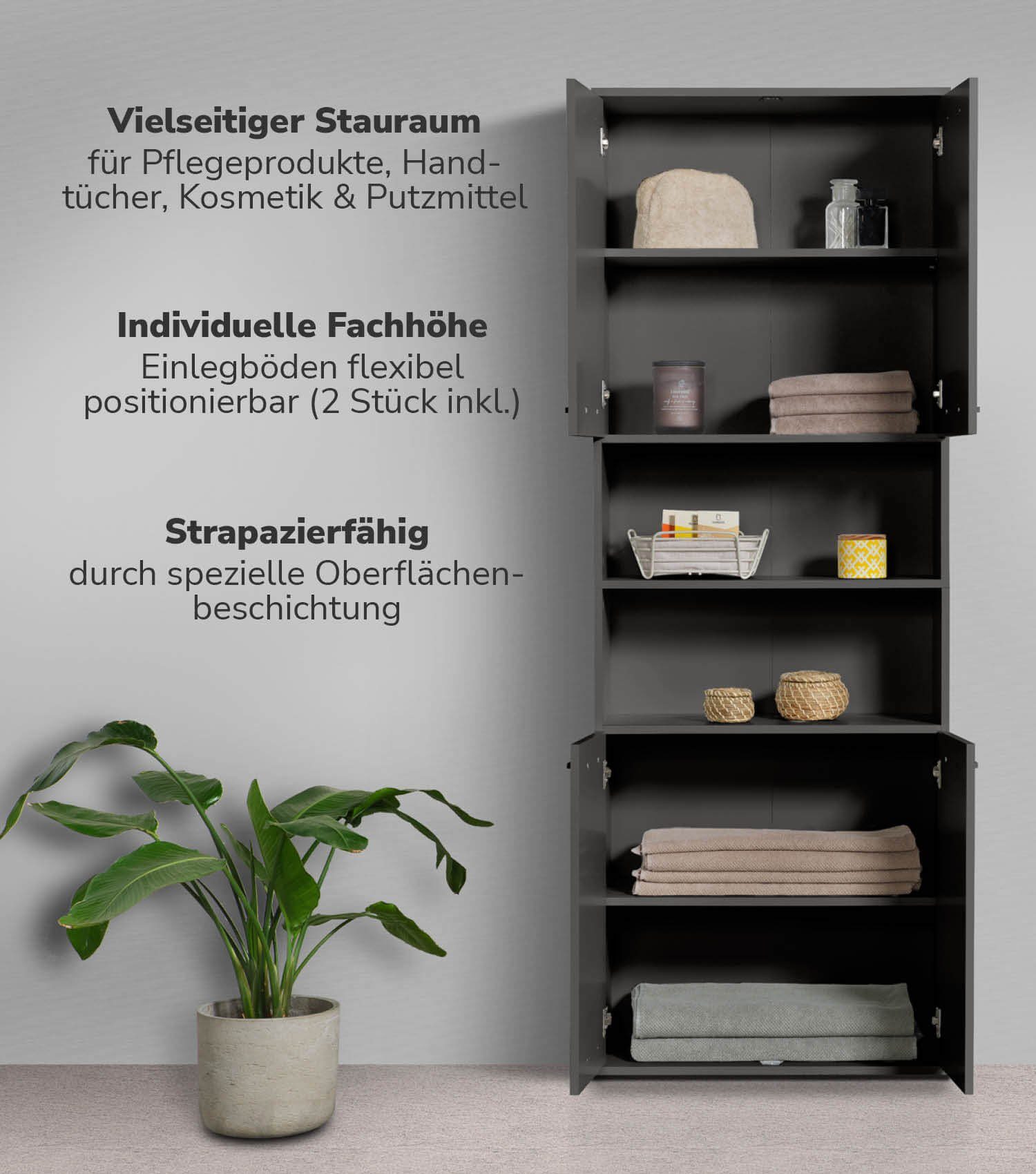 mokebo Hochschrank Der Kapitän (180x33x34 cm, günstig online kaufen
