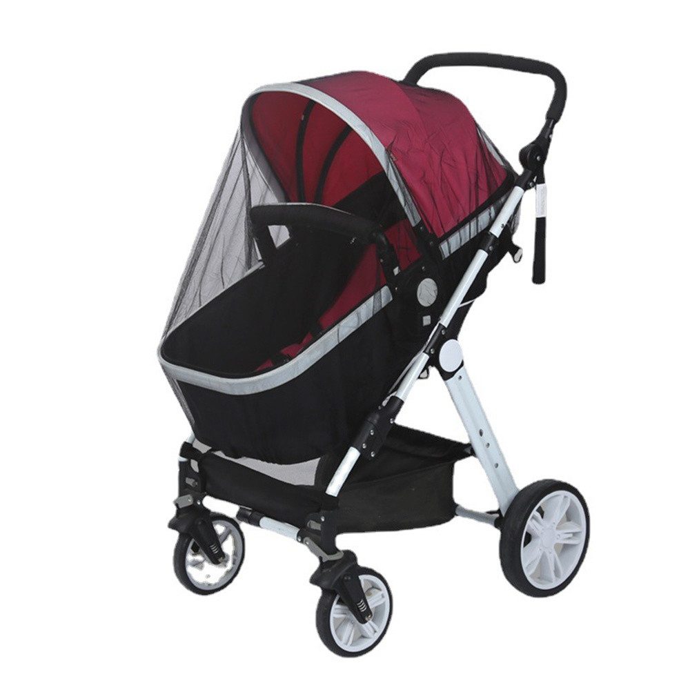 Kinderwagen-Sonnenschutzhülle 2 Stück Universal Insektenschutz für Kinderwagen & Buggy