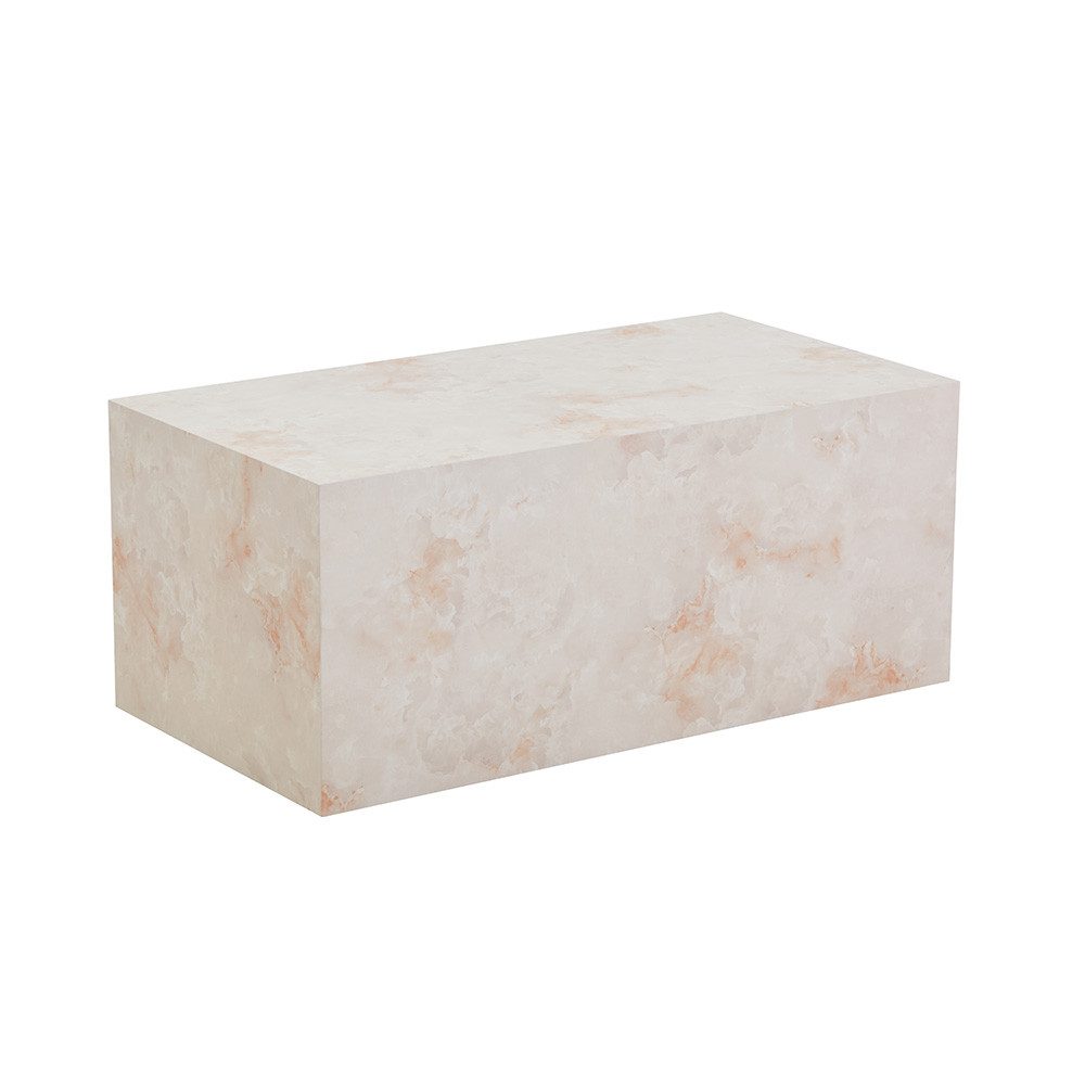 HOME DELUXE Couchtisch Marmor AMIRI L - 95 x 40 x 50 cm, Marmoroptik, Wohnz günstig online kaufen